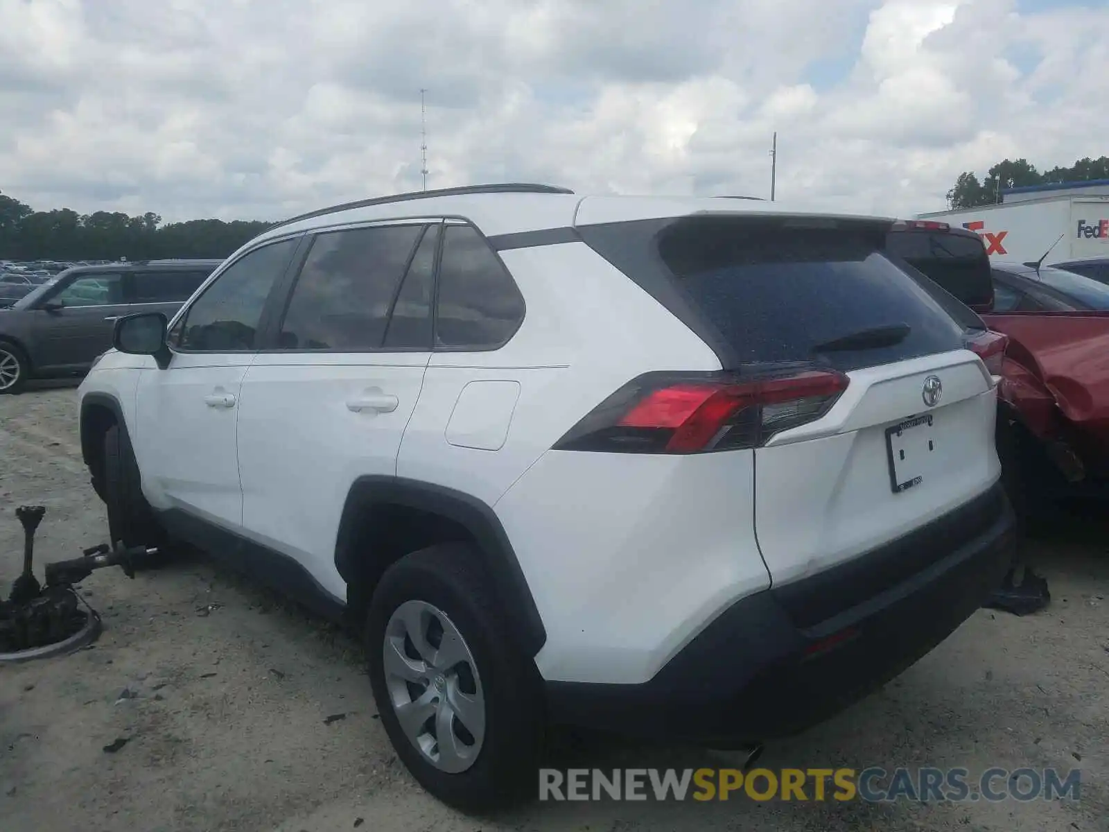 3 Photograph of a damaged car 2T3H1RFV7KC019331 TOYOTA RAV4 2019