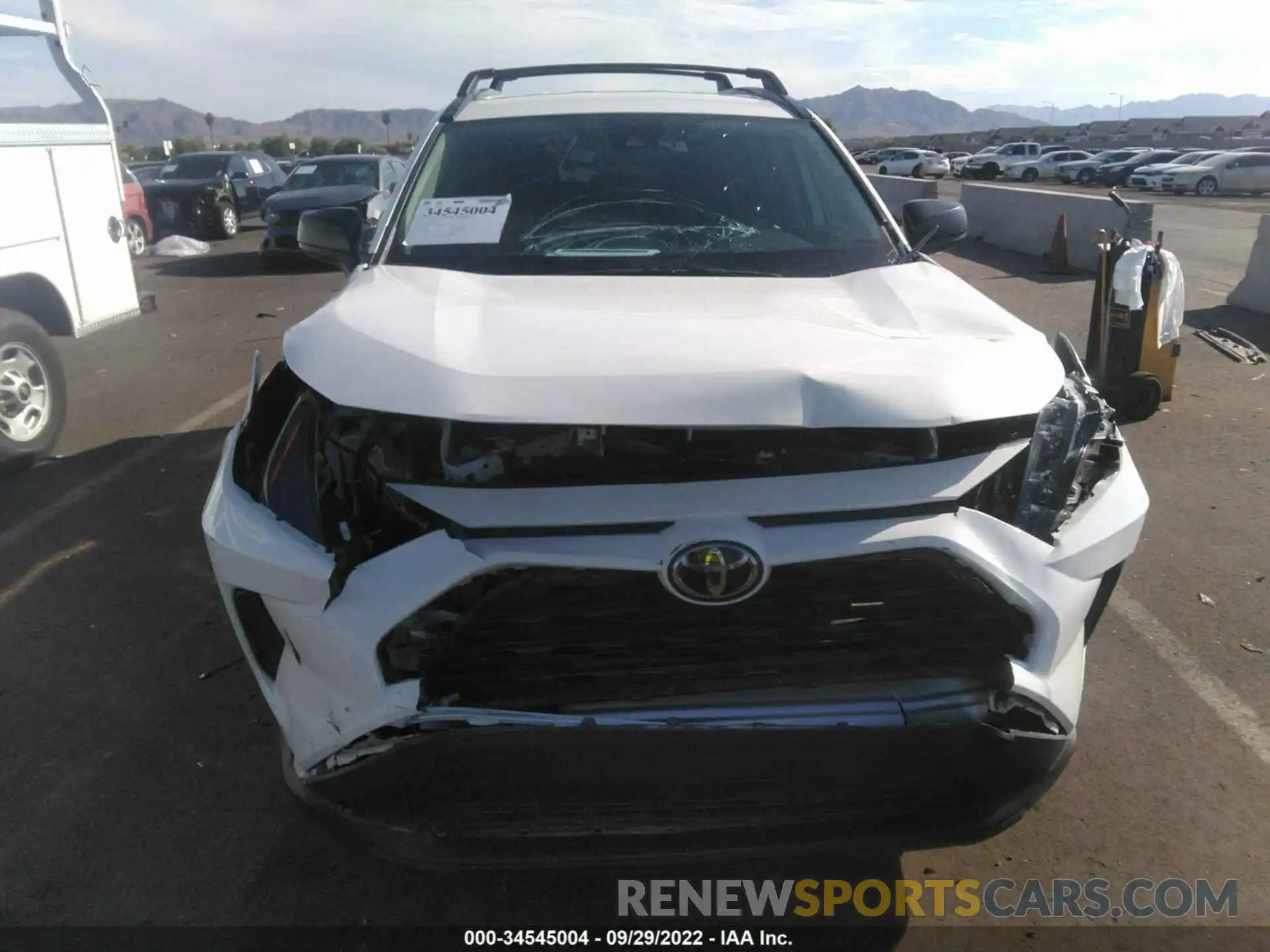 6 Photograph of a damaged car 2T3H1RFV7KC019734 TOYOTA RAV4 2019