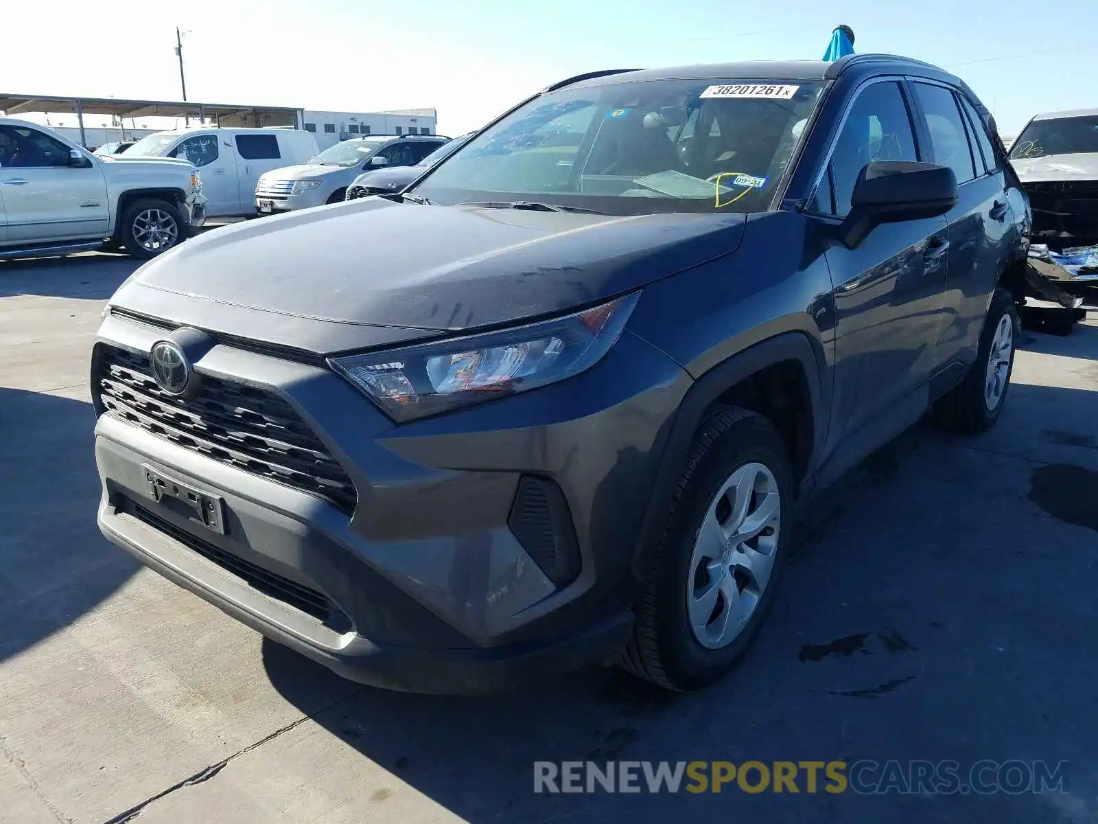 2 Photograph of a damaged car 2T3H1RFV7KC025890 TOYOTA RAV4 2019