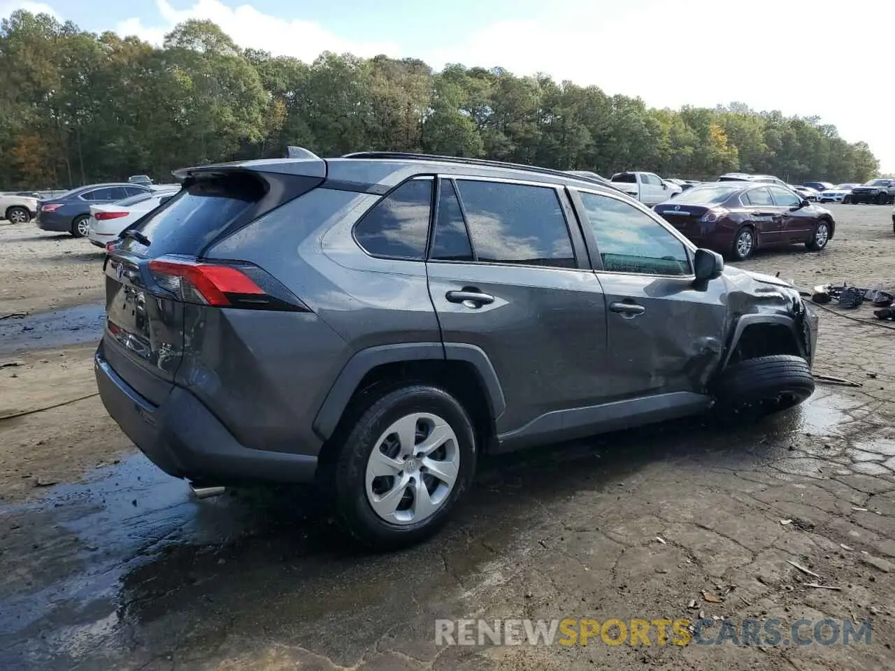 3 Photograph of a damaged car 2T3H1RFV7KC030264 TOYOTA RAV4 2019