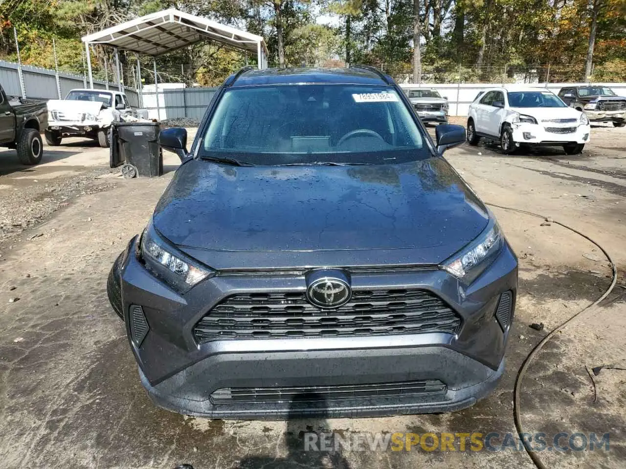 5 Photograph of a damaged car 2T3H1RFV7KC030264 TOYOTA RAV4 2019