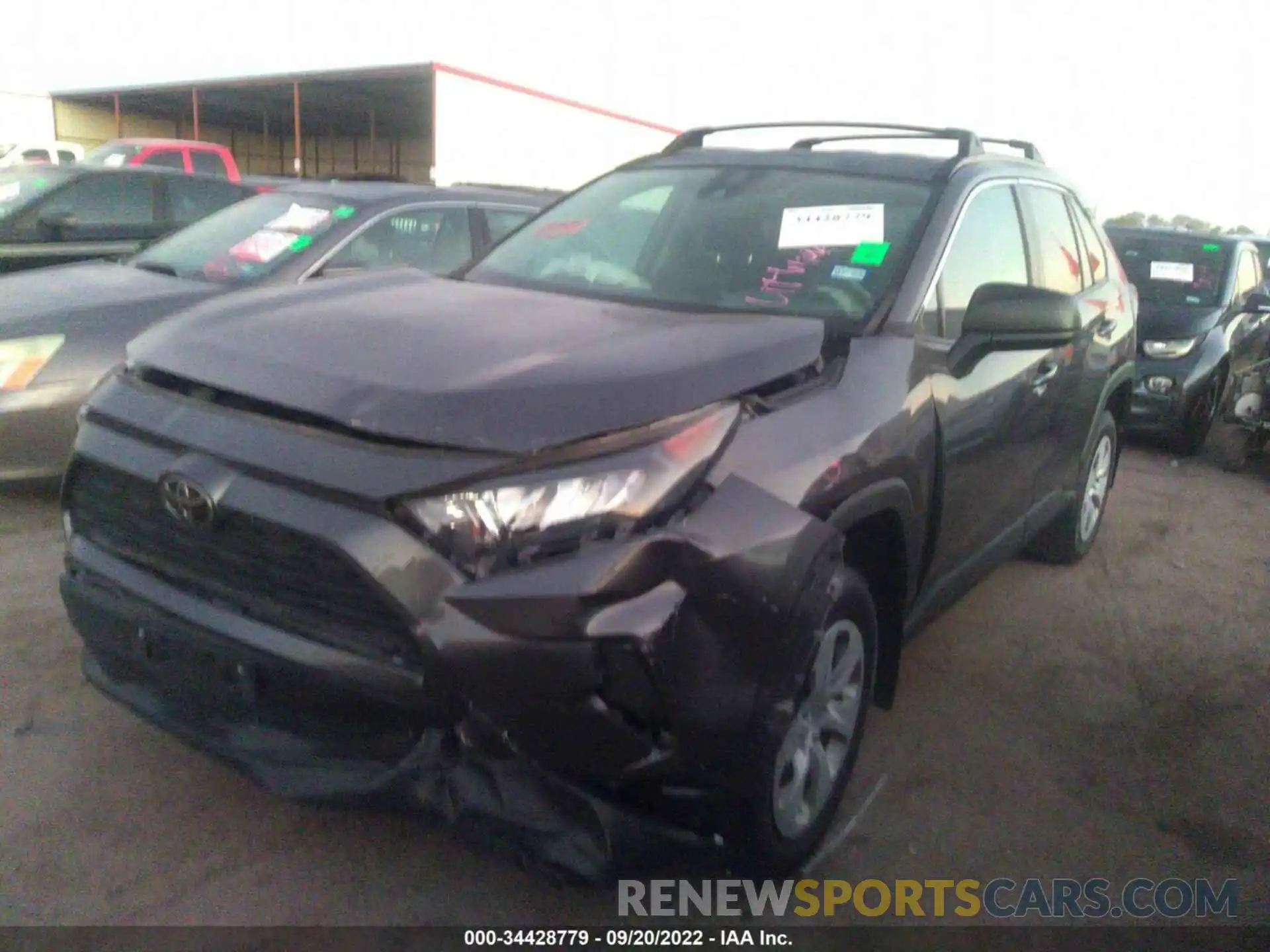 2 Photograph of a damaged car 2T3H1RFV7KW003192 TOYOTA RAV4 2019