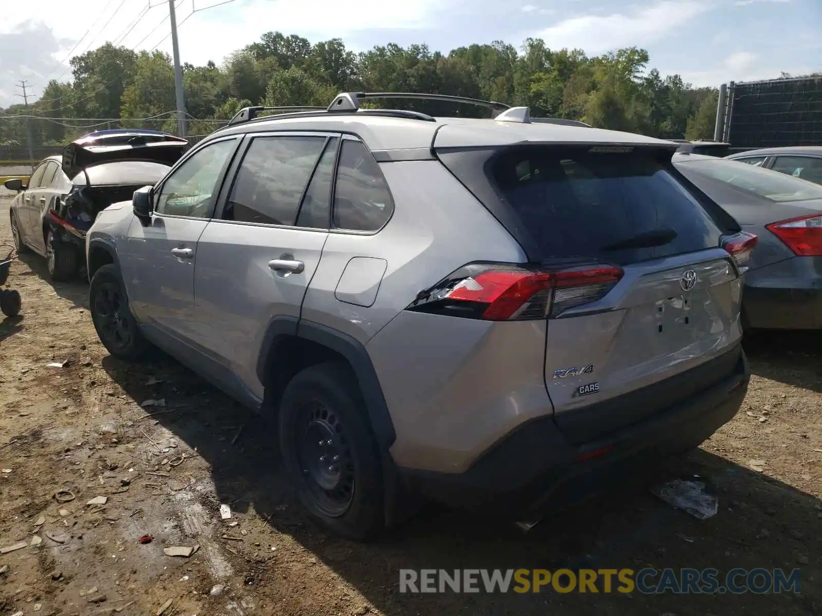 3 Photograph of a damaged car 2T3H1RFV7KW005590 TOYOTA RAV4 2019