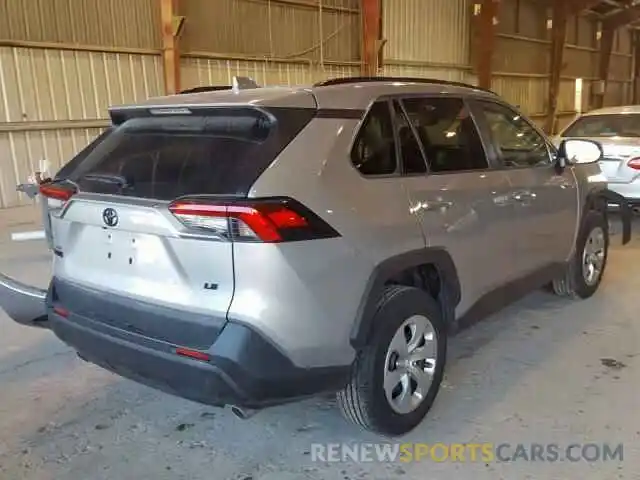 4 Photograph of a damaged car 2T3H1RFV7KW024009 TOYOTA RAV4 2019