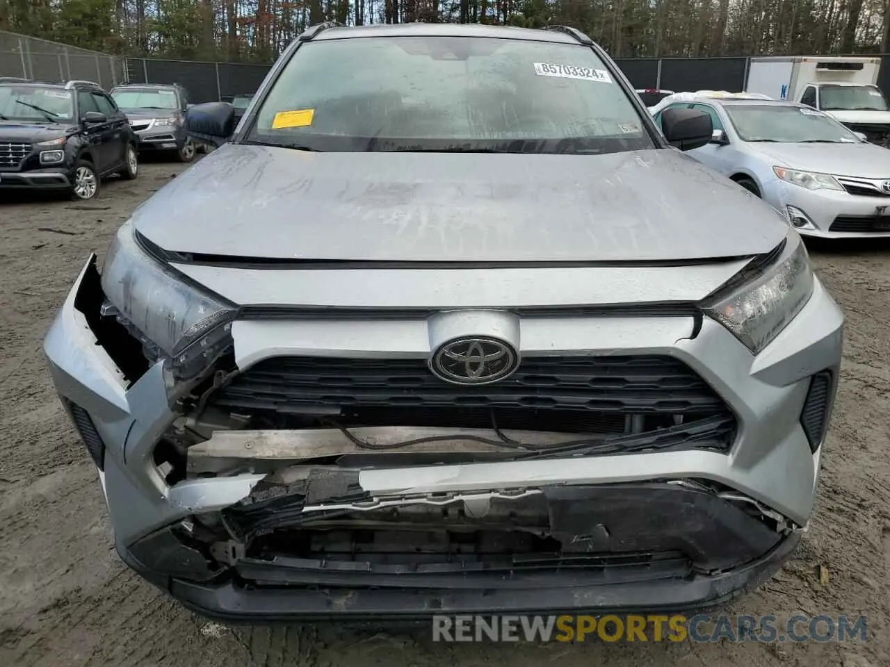 5 Photograph of a damaged car 2T3H1RFV7KW028450 TOYOTA RAV4 2019