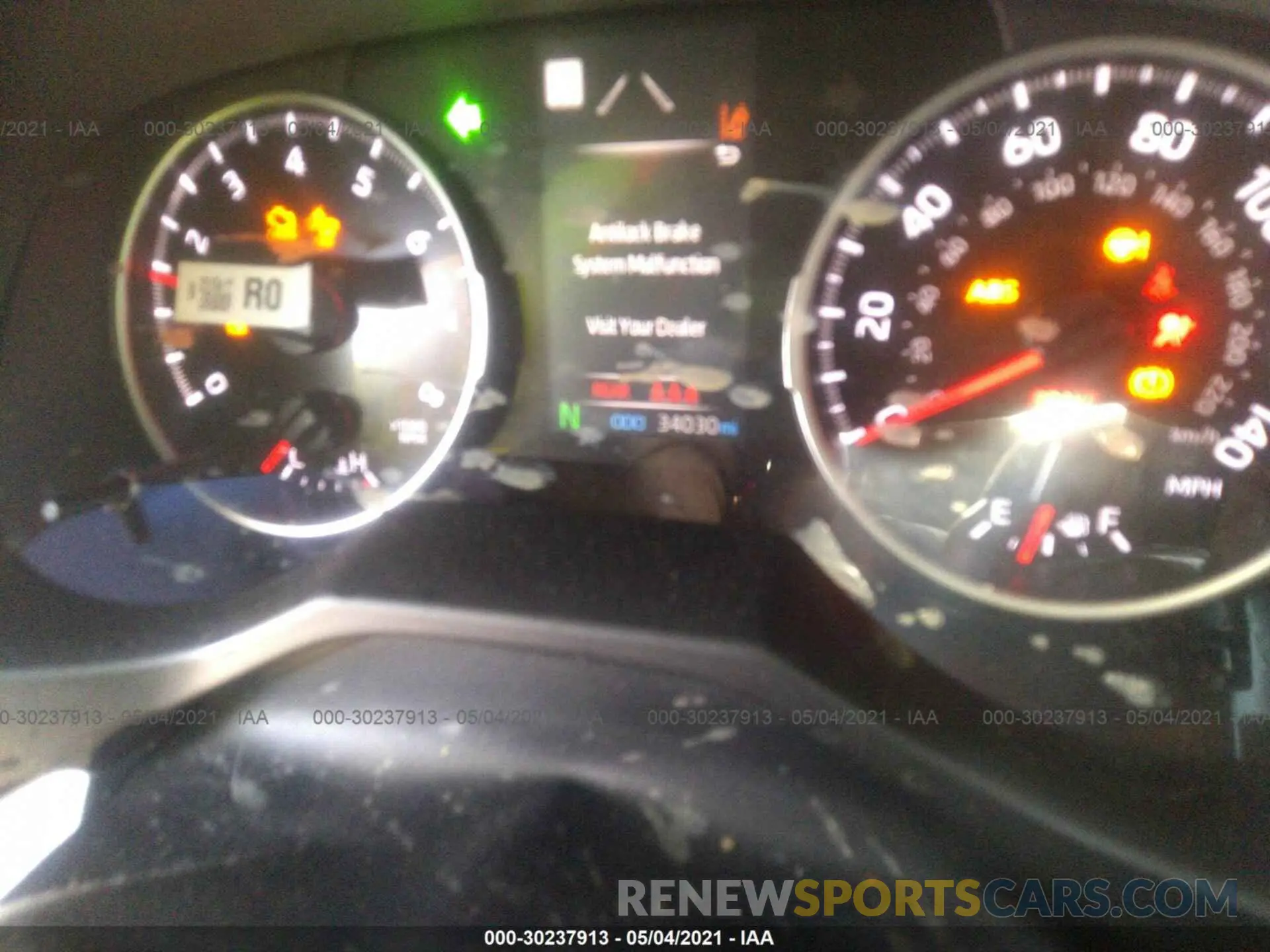 7 Photograph of a damaged car 2T3H1RFV7KW029789 TOYOTA RAV4 2019