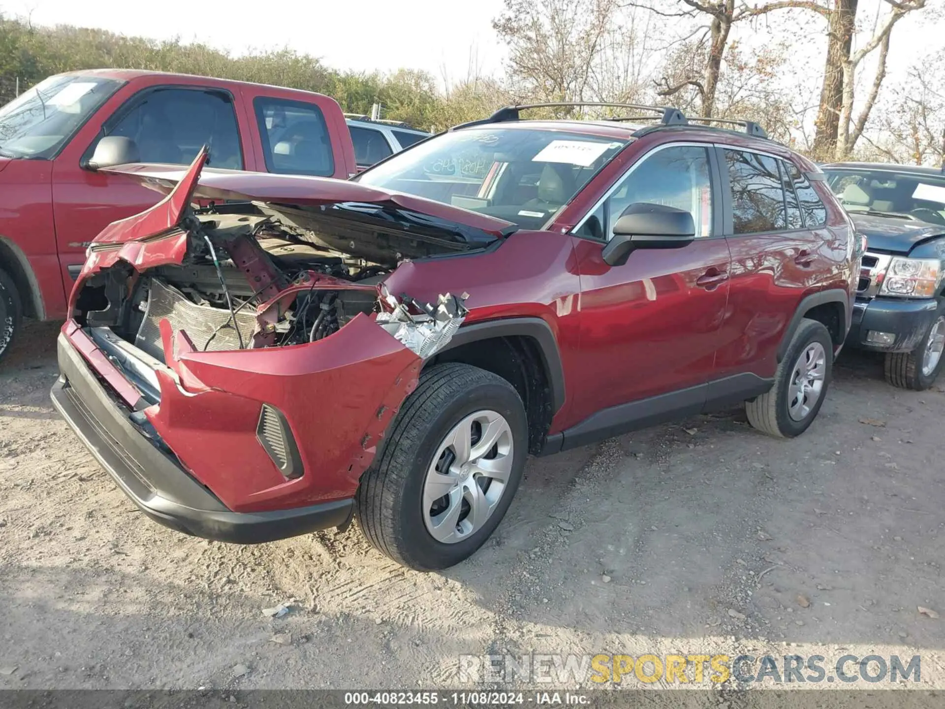 2 Photograph of a damaged car 2T3H1RFV7KW052683 TOYOTA RAV4 2019