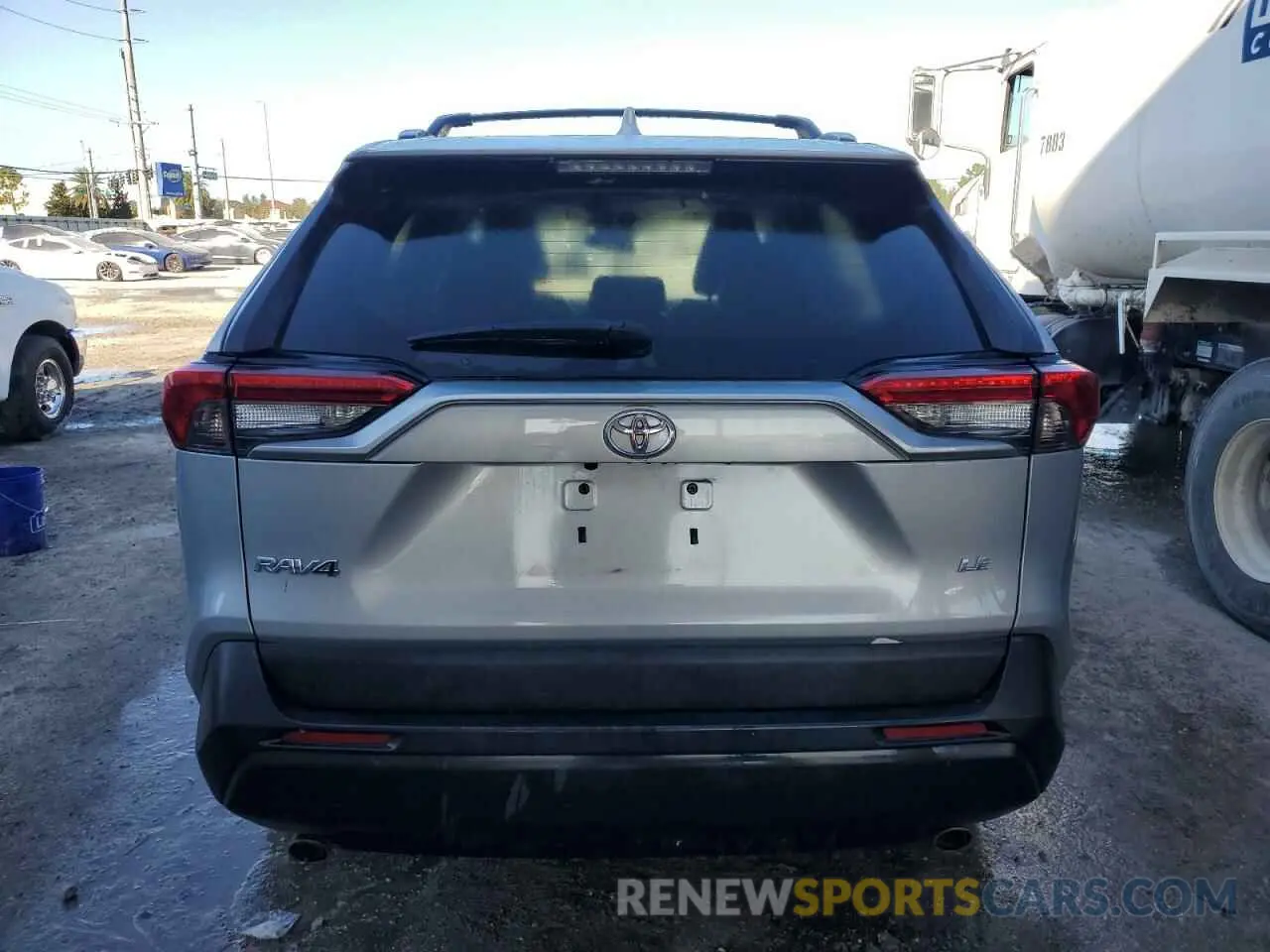 6 Photograph of a damaged car 2T3H1RFV7KW057544 TOYOTA RAV4 2019