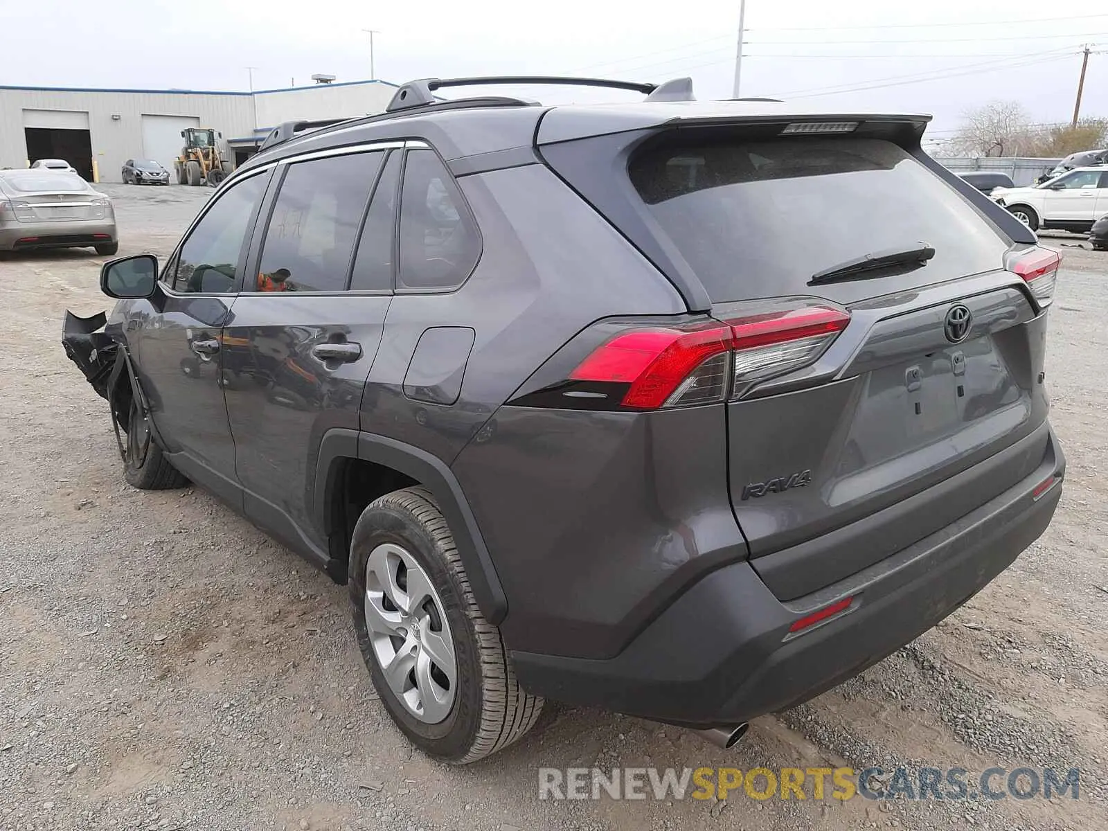 3 Photograph of a damaged car 2T3H1RFV8KW002245 TOYOTA RAV4 2019