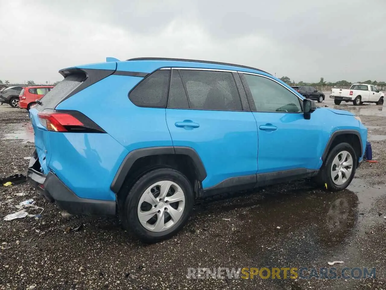 3 Photograph of a damaged car 2T3H1RFV8KW019062 TOYOTA RAV4 2019