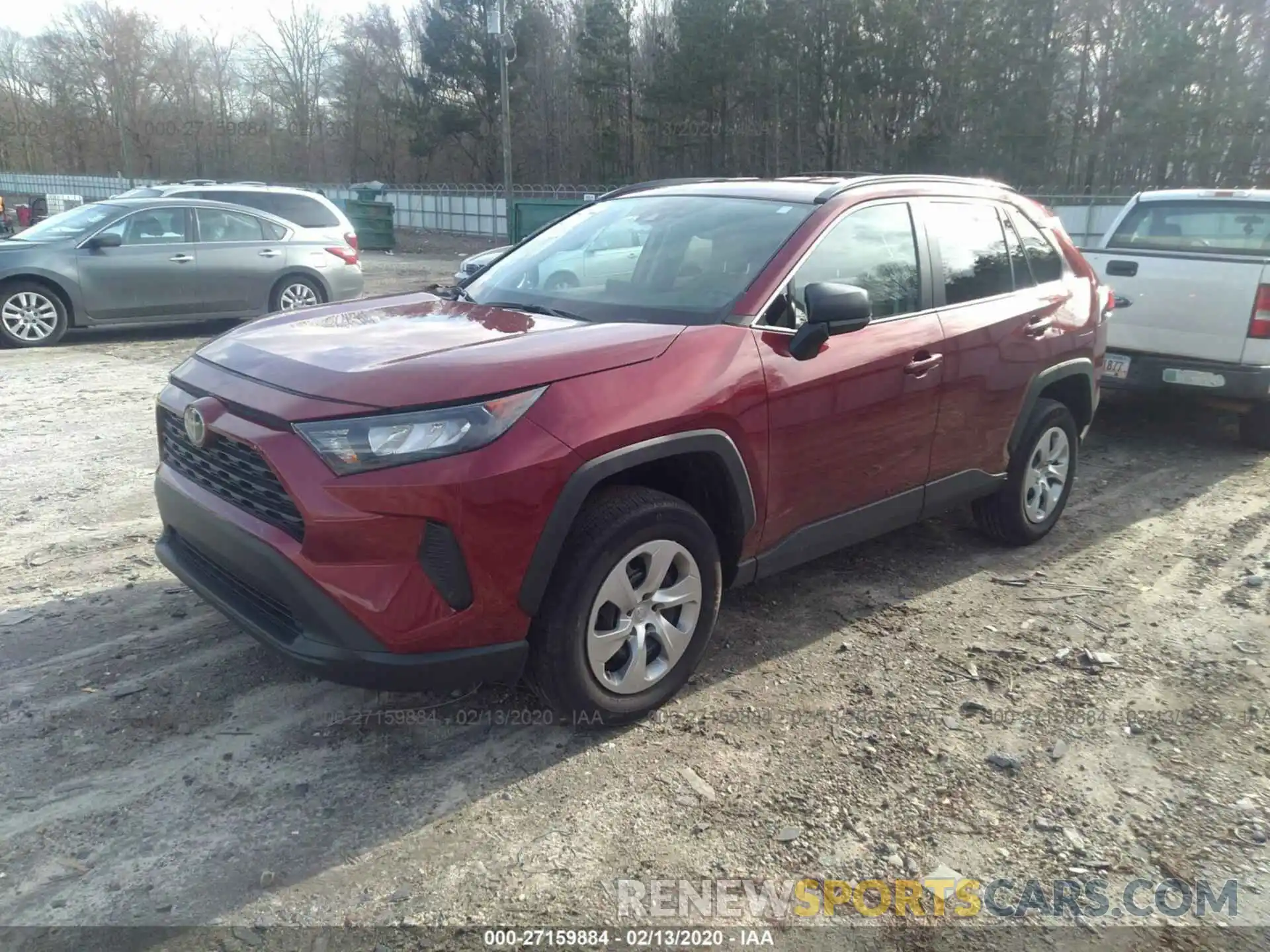 2 Photograph of a damaged car 2T3H1RFV8KW020096 TOYOTA RAV4 2019