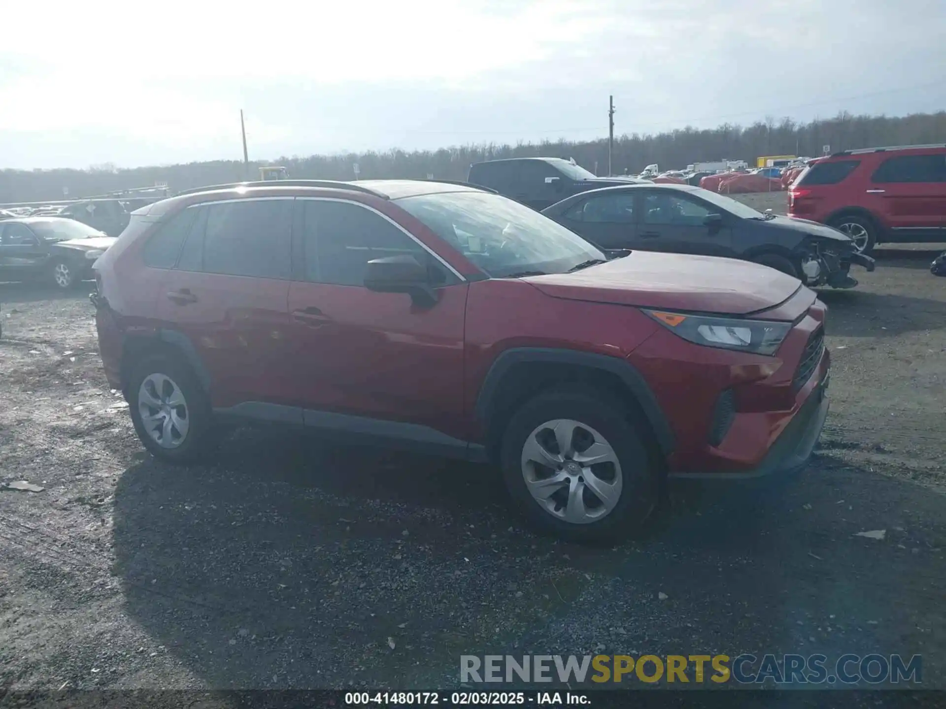 13 Photograph of a damaged car 2T3H1RFV8KW021359 TOYOTA RAV4 2019