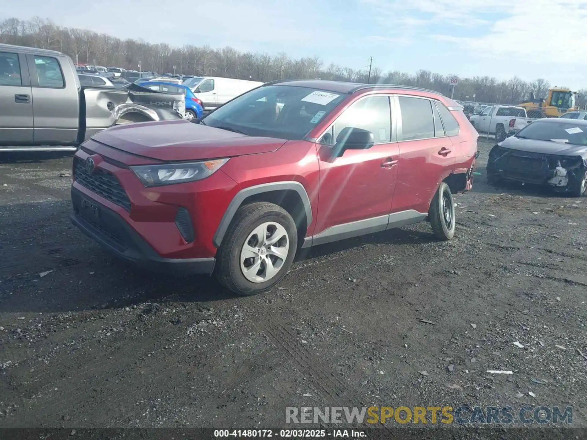 2 Photograph of a damaged car 2T3H1RFV8KW021359 TOYOTA RAV4 2019