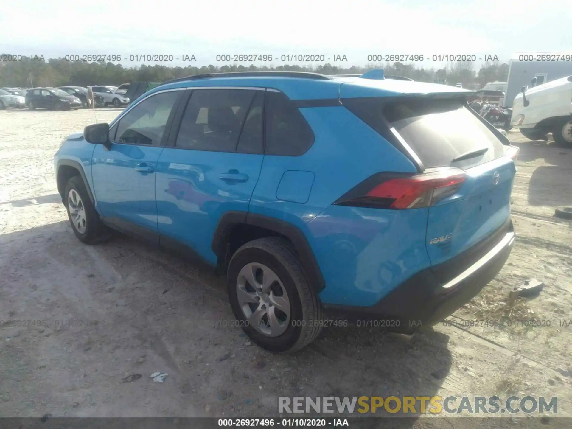 3 Photograph of a damaged car 2T3H1RFV8KW039599 TOYOTA RAV4 2019