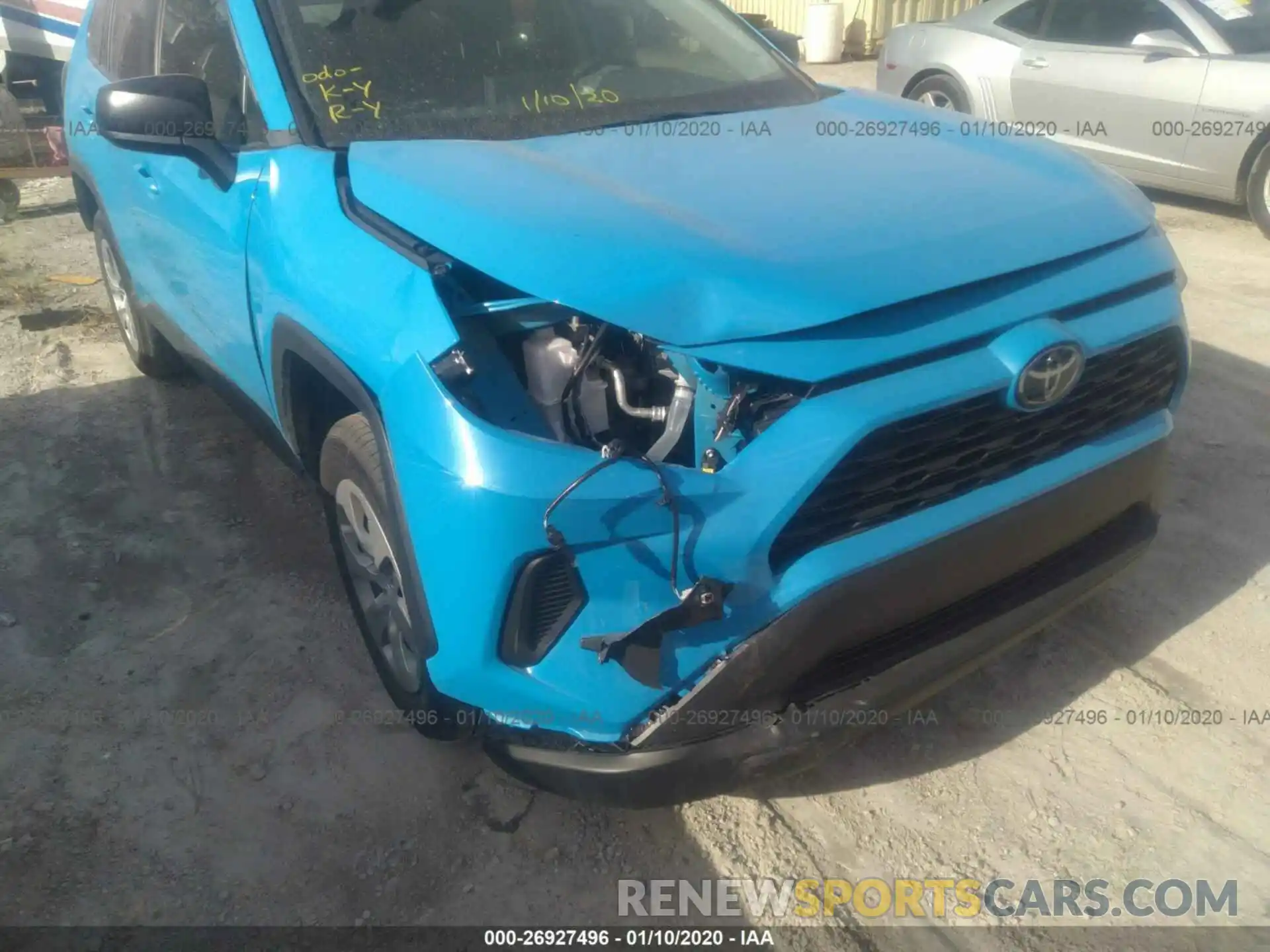 6 Photograph of a damaged car 2T3H1RFV8KW039599 TOYOTA RAV4 2019