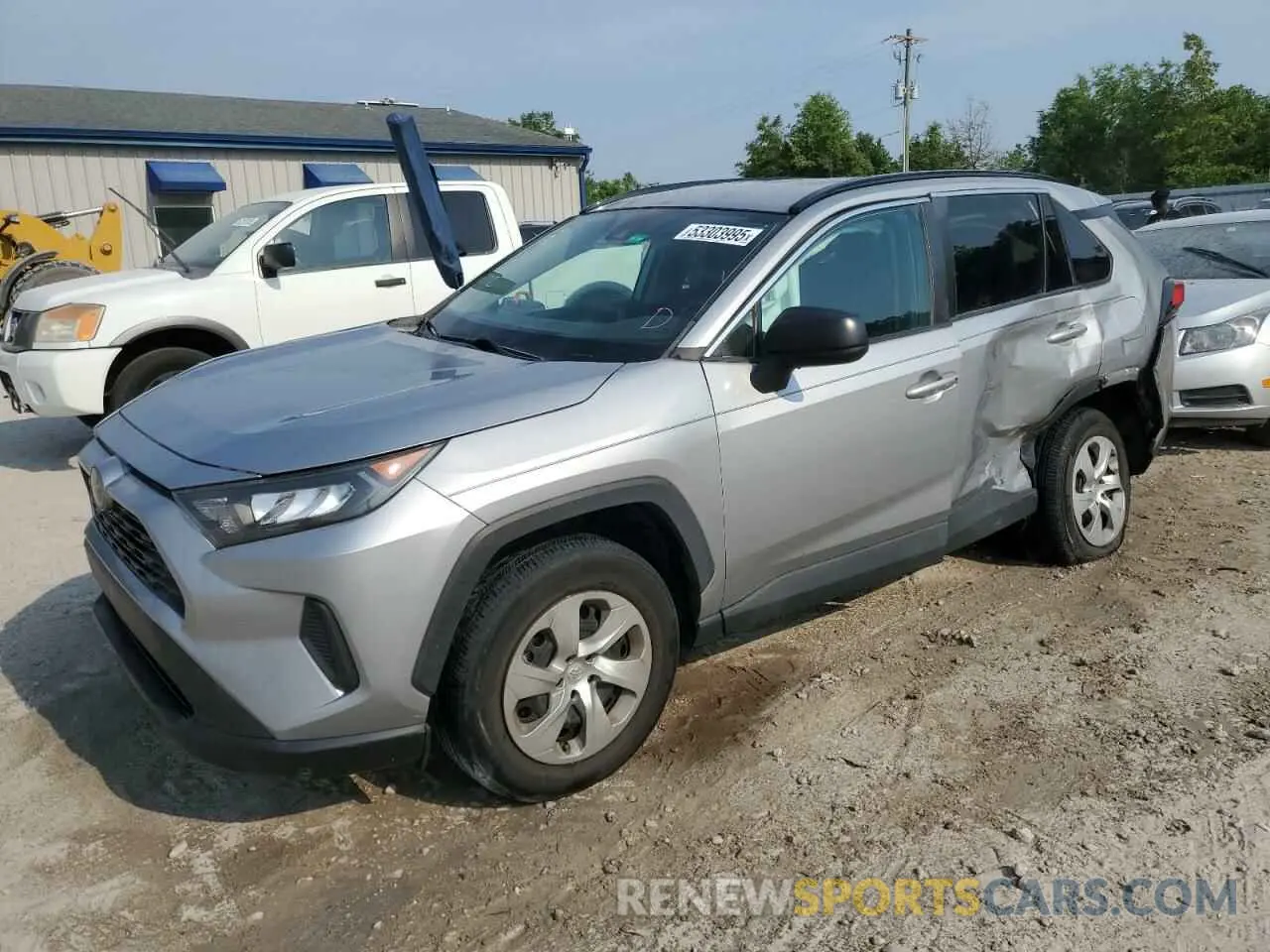 1 Photograph of a damaged car 2T3H1RFV8KW045838 TOYOTA RAV4 2019