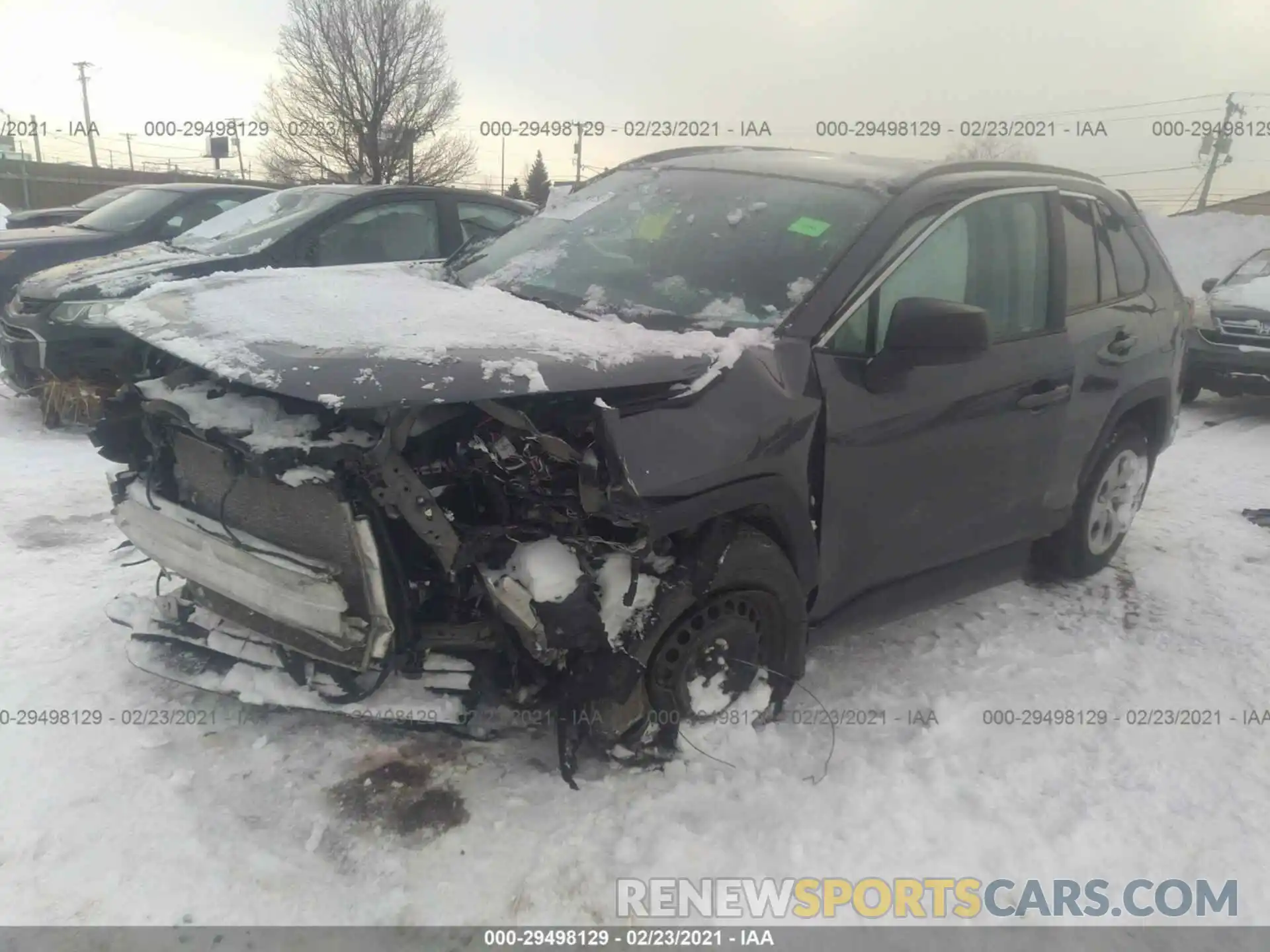 2 Photograph of a damaged car 2T3H1RFV8KW046052 TOYOTA RAV4 2019