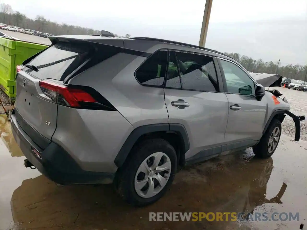 3 Photograph of a damaged car 2T3H1RFV8KW055186 TOYOTA RAV4 2019