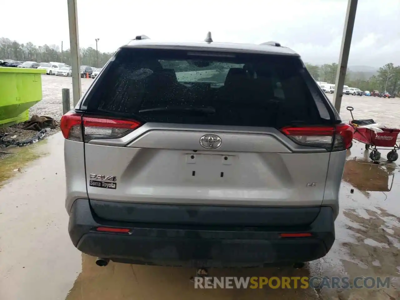 6 Photograph of a damaged car 2T3H1RFV8KW055186 TOYOTA RAV4 2019