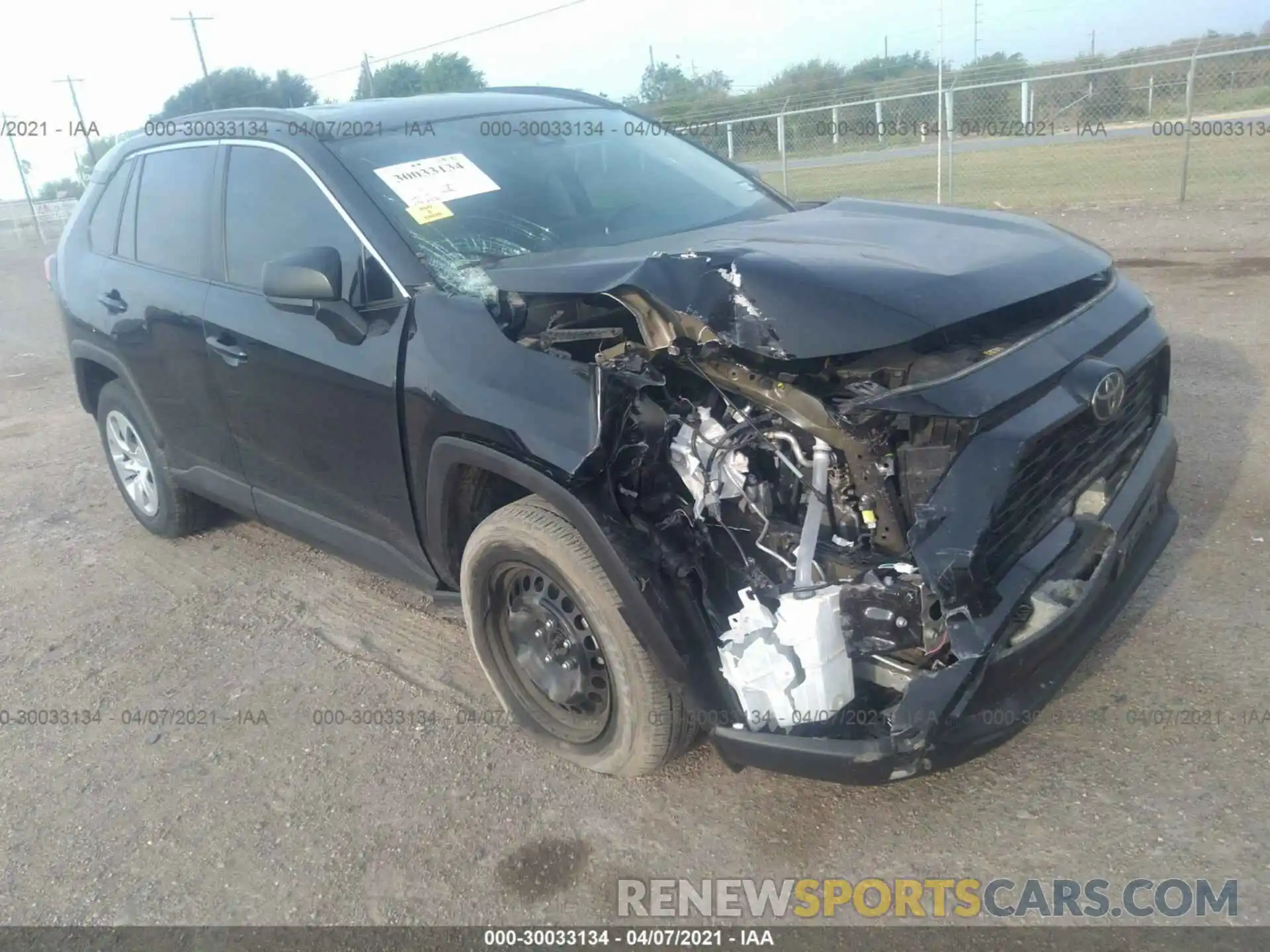 6 Photograph of a damaged car 2T3H1RFV9KC006791 TOYOTA RAV4 2019