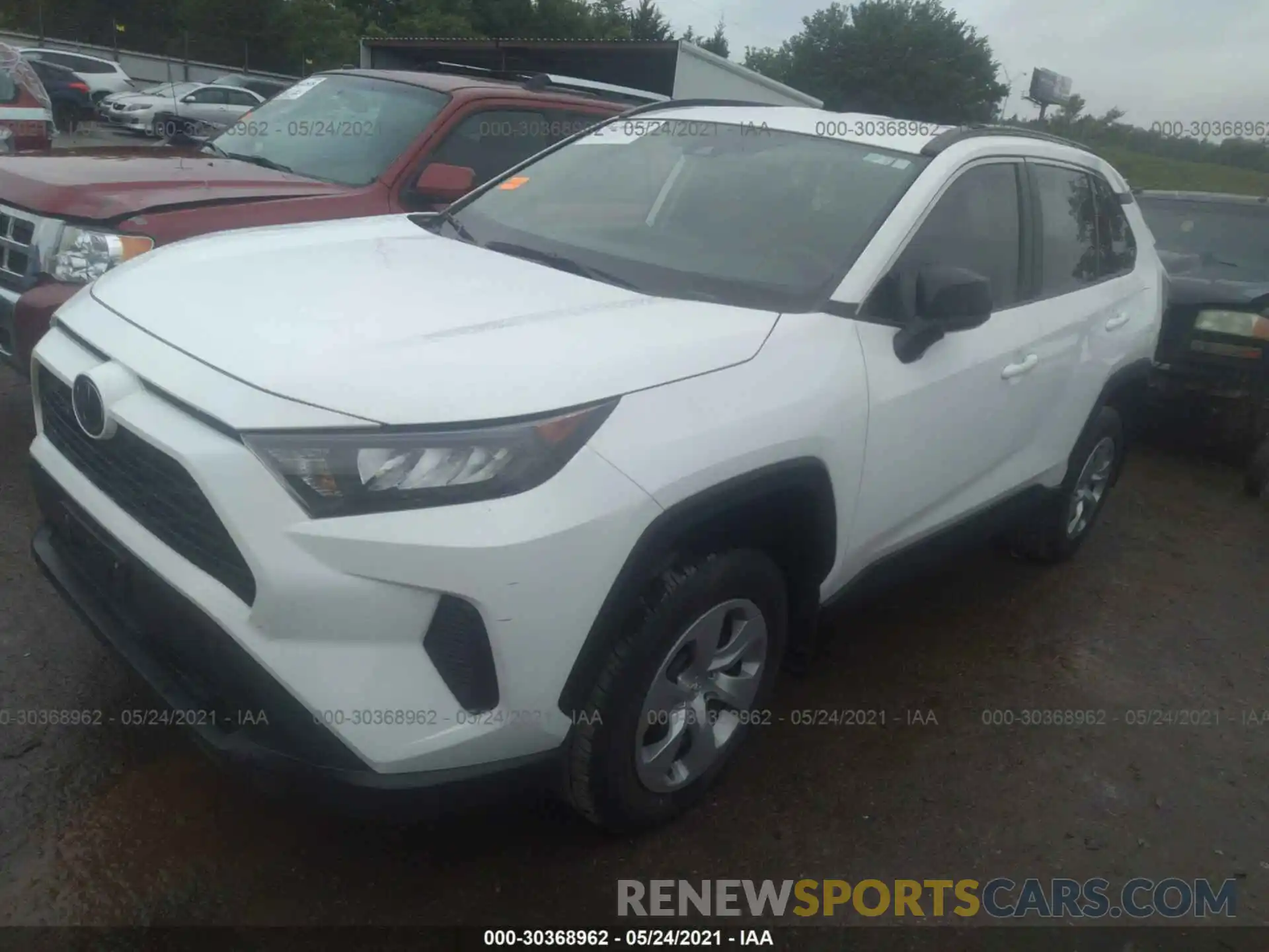 2 Photograph of a damaged car 2T3H1RFV9KC008976 TOYOTA RAV4 2019