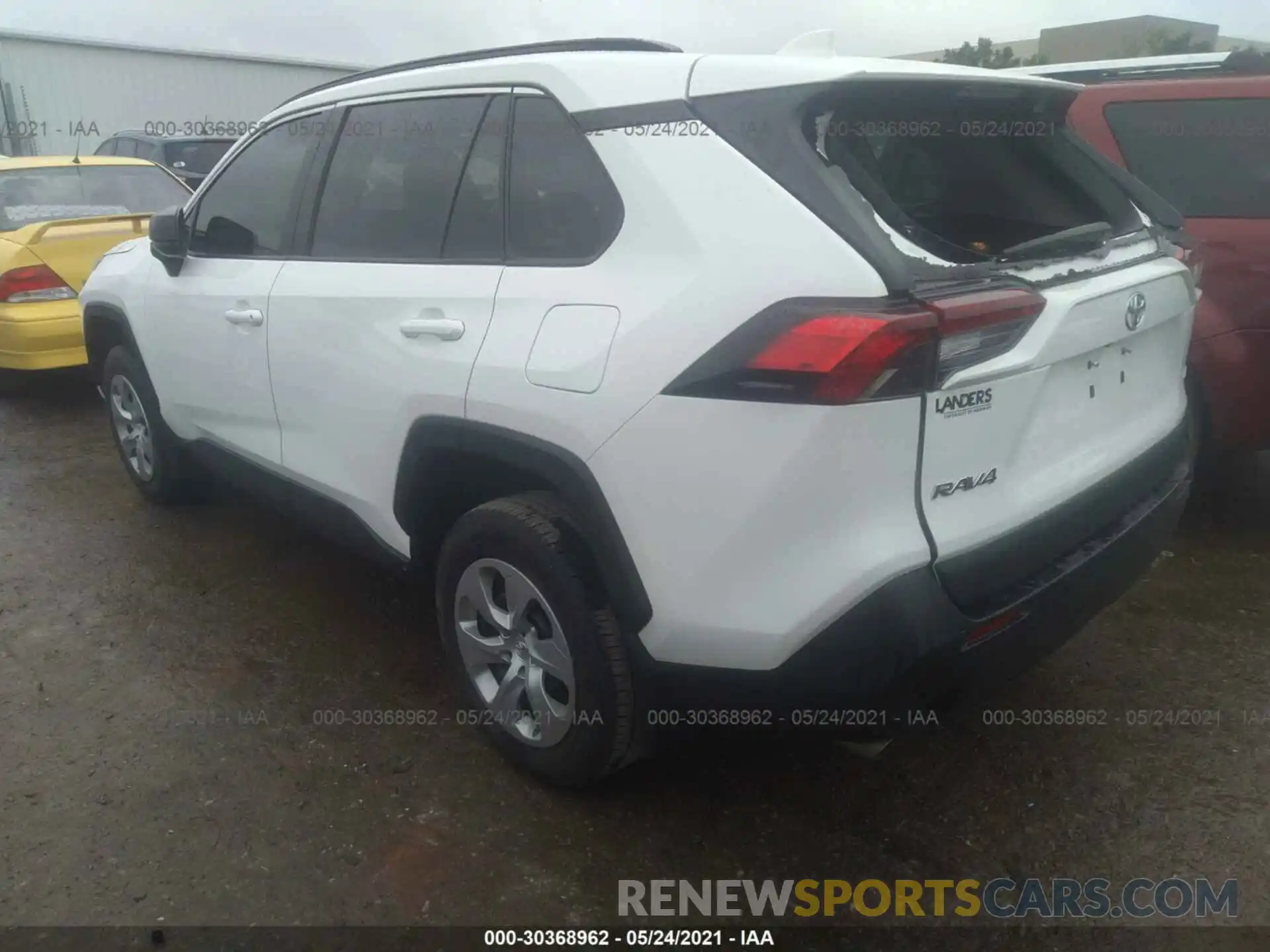 3 Photograph of a damaged car 2T3H1RFV9KC008976 TOYOTA RAV4 2019