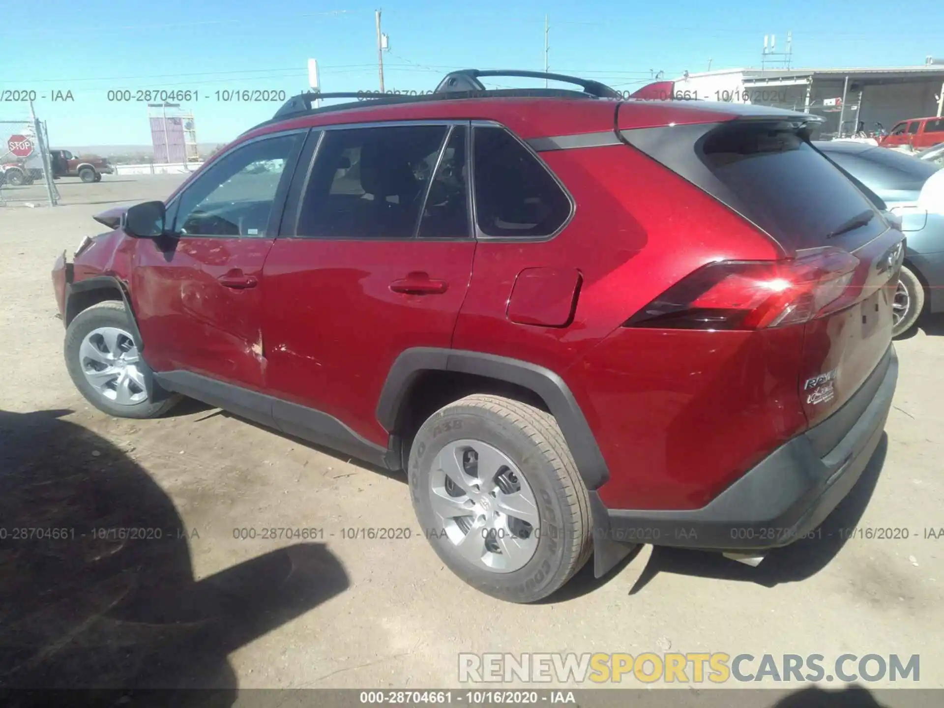 3 Photograph of a damaged car 2T3H1RFV9KC012395 TOYOTA RAV4 2019