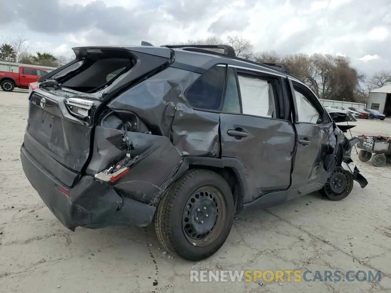 3 Photograph of a damaged car 2T3H1RFV9KC020707 TOYOTA RAV4 2019