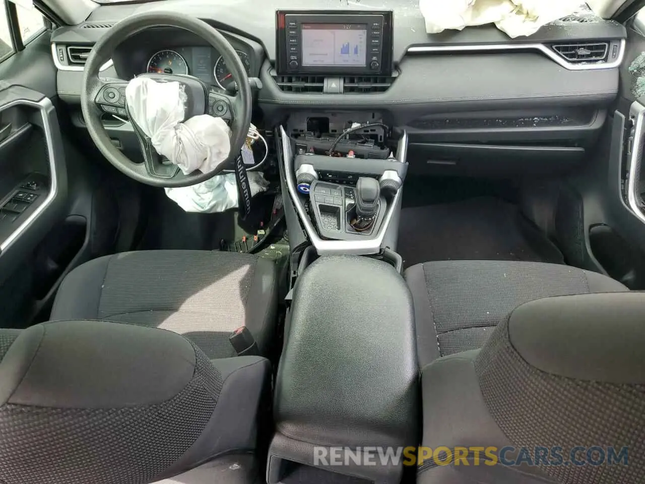 8 Photograph of a damaged car 2T3H1RFV9KC020707 TOYOTA RAV4 2019