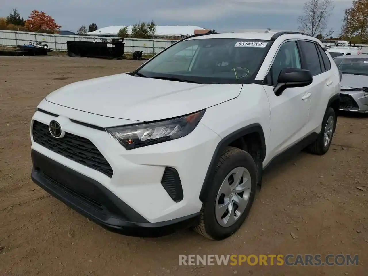 2 Photograph of a damaged car 2T3H1RFV9KC023476 TOYOTA RAV4 2019