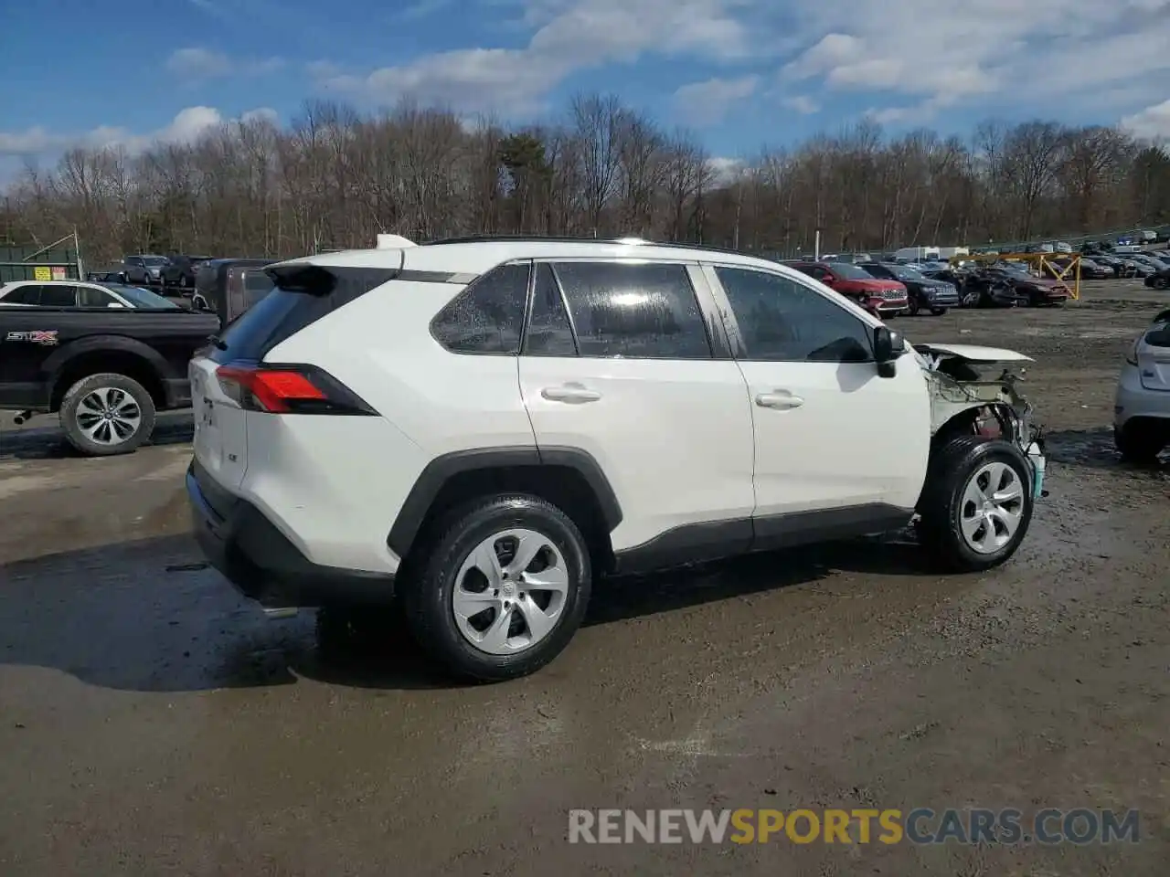 3 Photograph of a damaged car 2T3H1RFV9KC025325 TOYOTA RAV4 2019