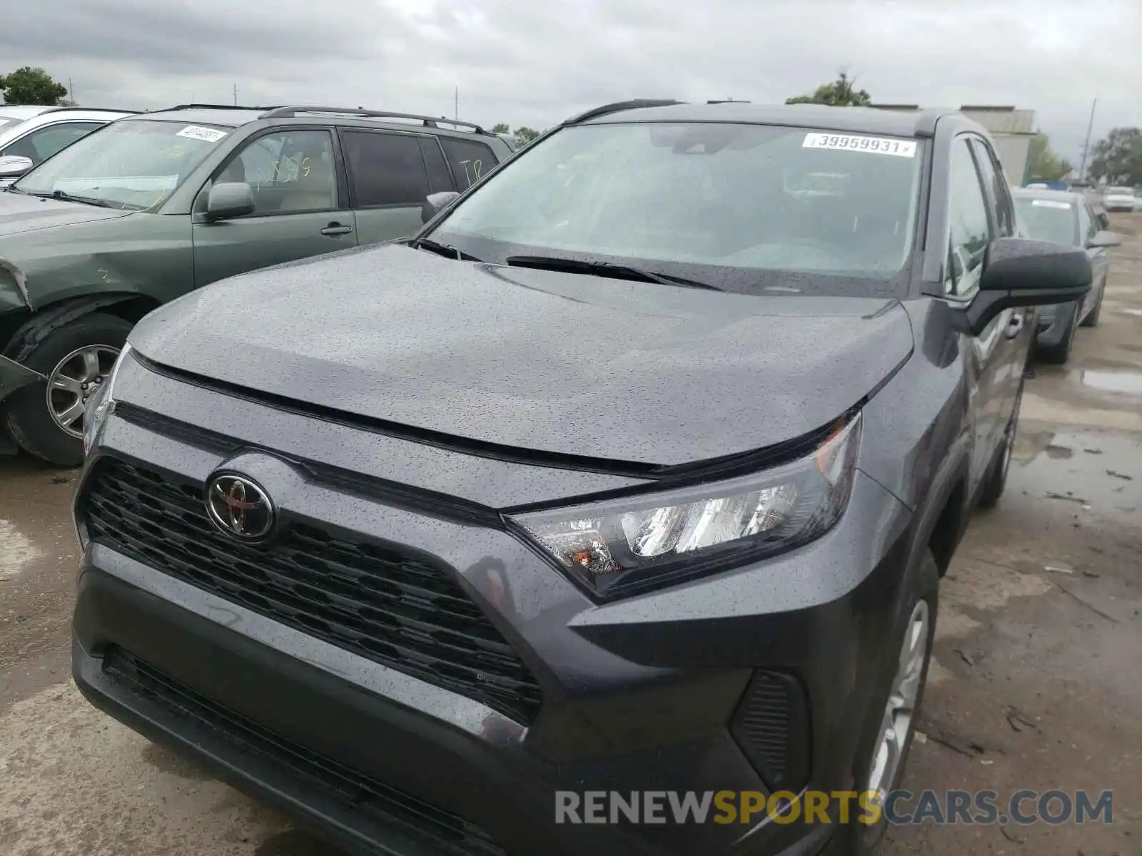 2 Photograph of a damaged car 2T3H1RFV9KC026586 TOYOTA RAV4 2019