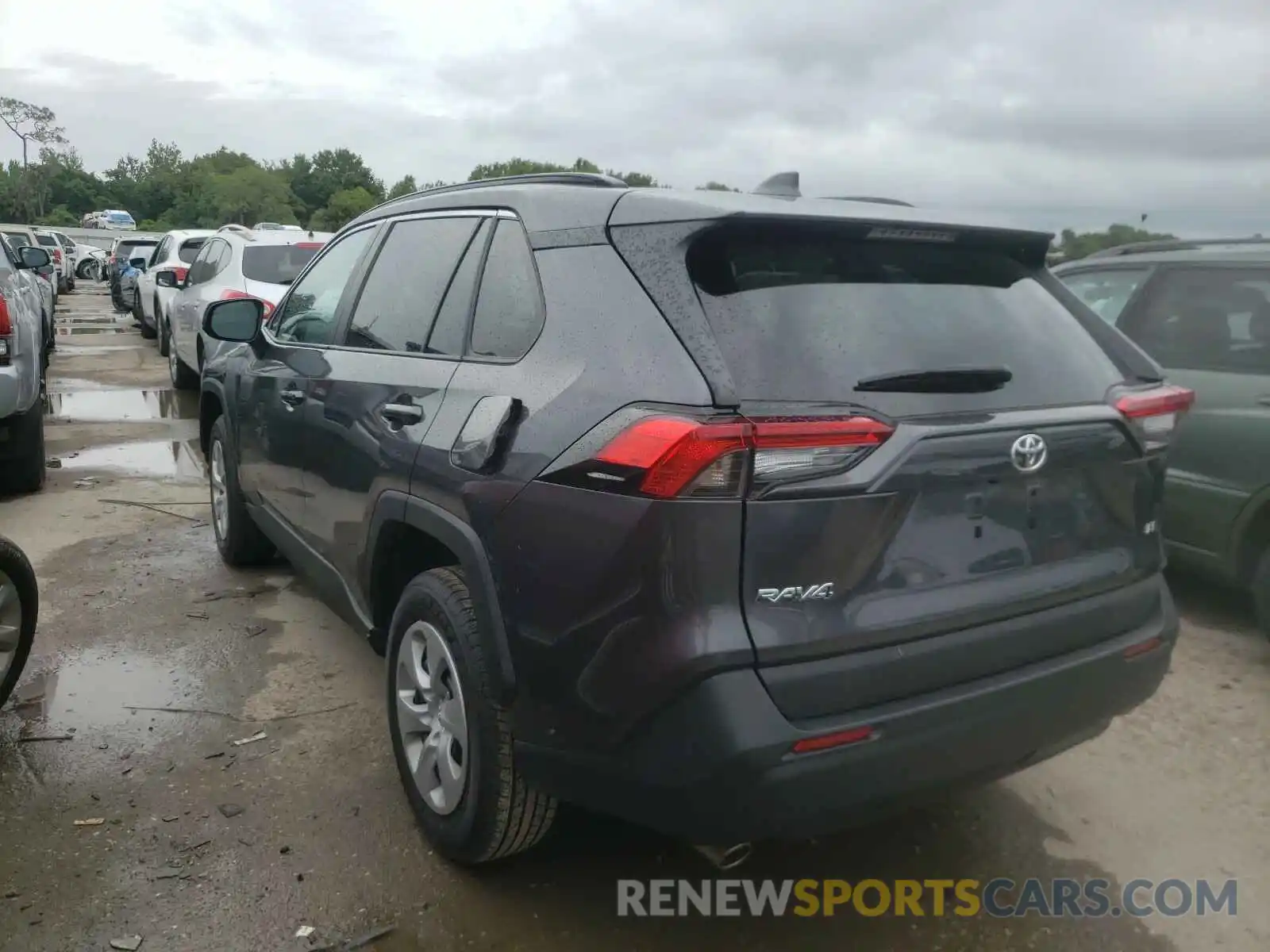 3 Photograph of a damaged car 2T3H1RFV9KC026586 TOYOTA RAV4 2019