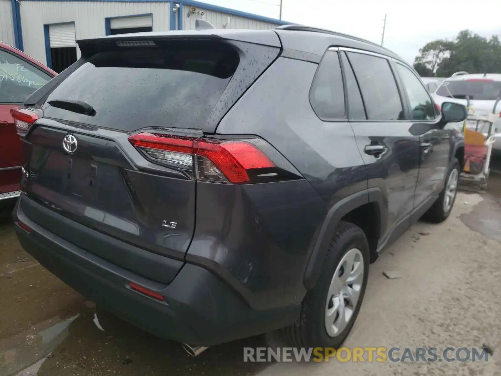 4 Photograph of a damaged car 2T3H1RFV9KC026586 TOYOTA RAV4 2019