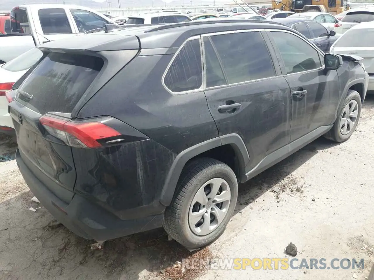 3 Photograph of a damaged car 2T3H1RFV9KC028175 TOYOTA RAV4 2019