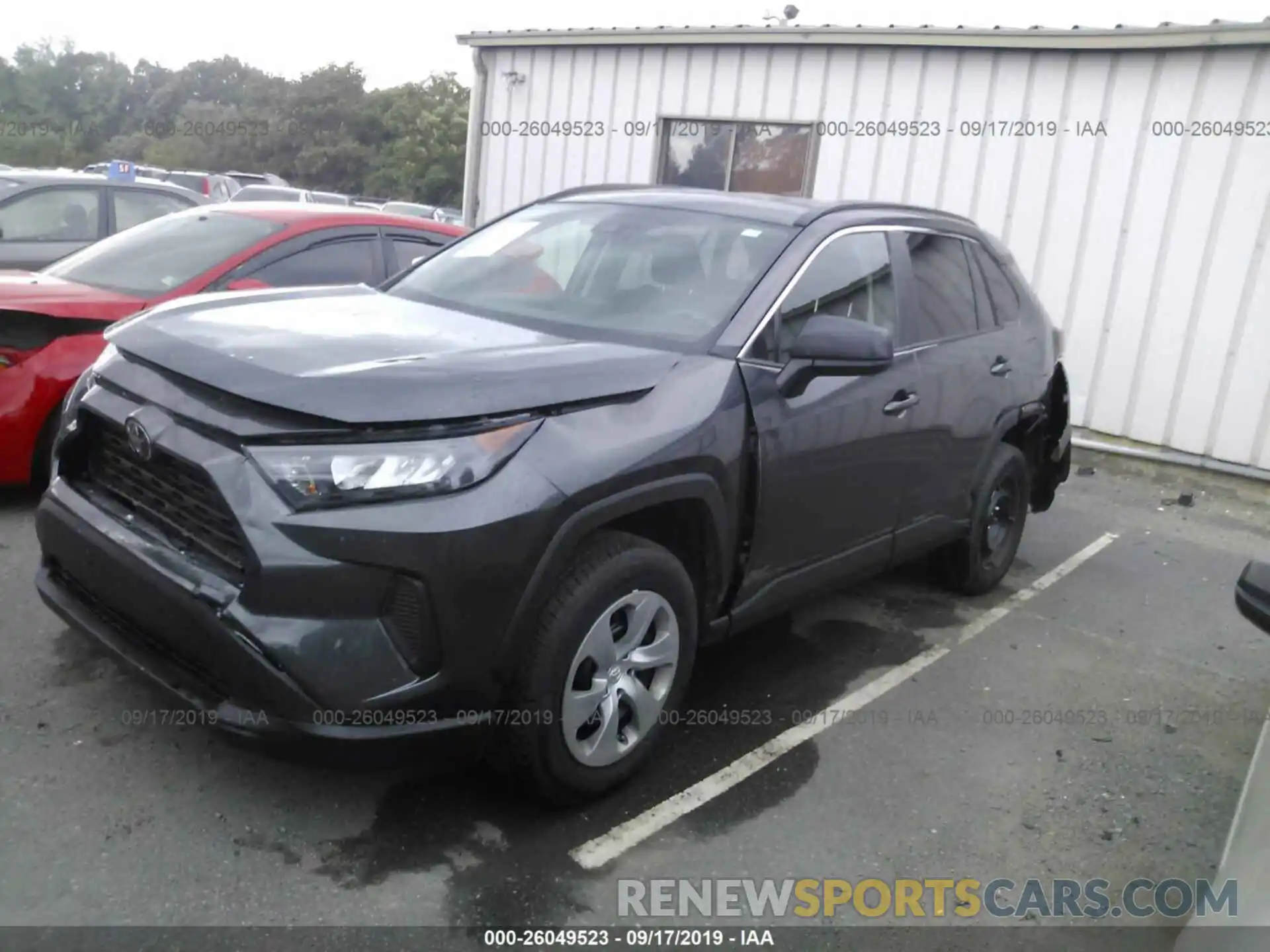 2 Photograph of a damaged car 2T3H1RFV9KW001802 TOYOTA RAV4 2019