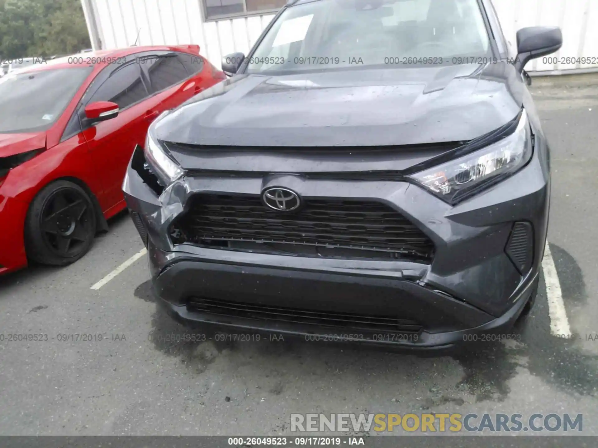 6 Photograph of a damaged car 2T3H1RFV9KW001802 TOYOTA RAV4 2019