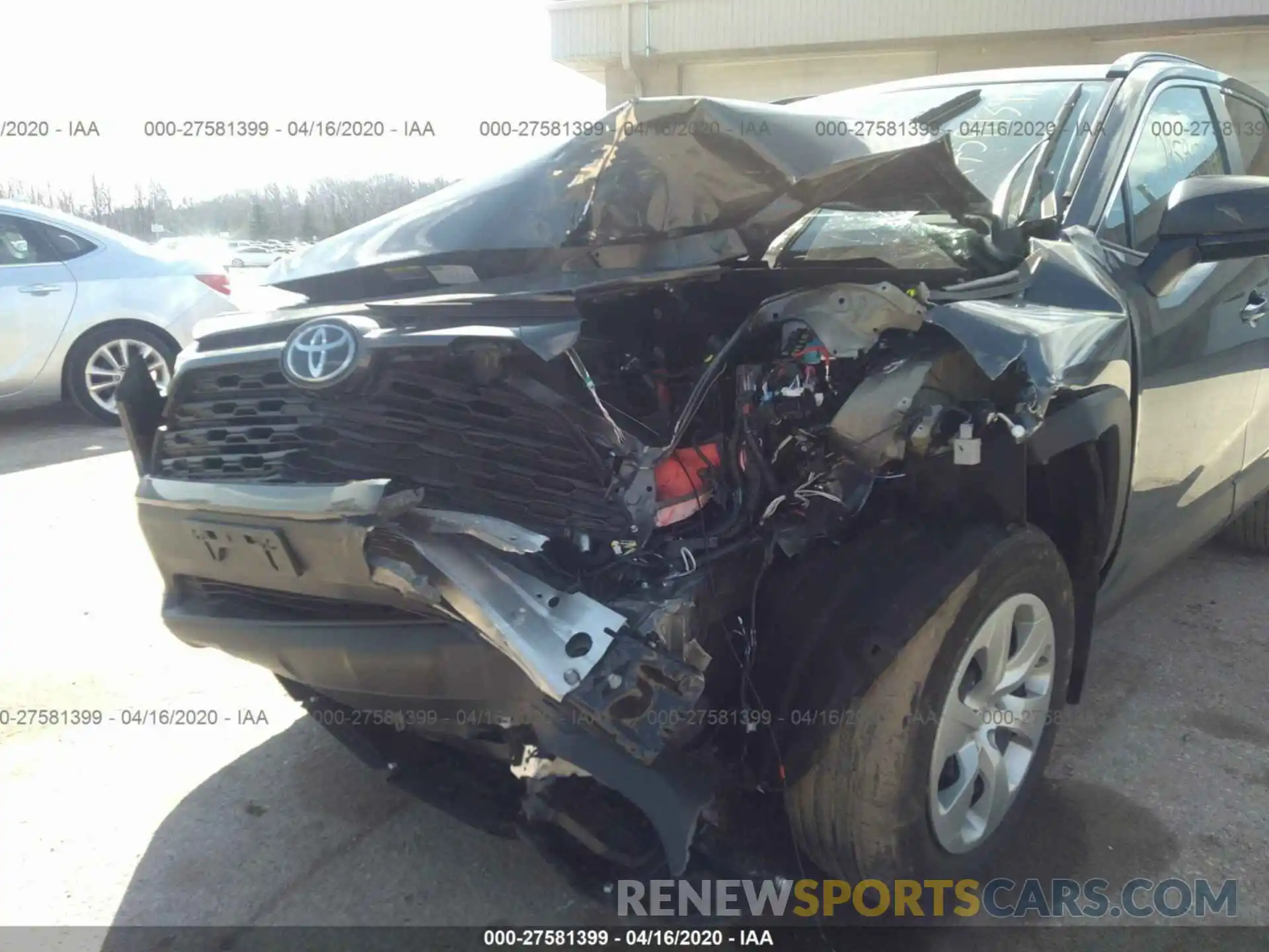 6 Photograph of a damaged car 2T3H1RFV9KW021936 TOYOTA RAV4 2019