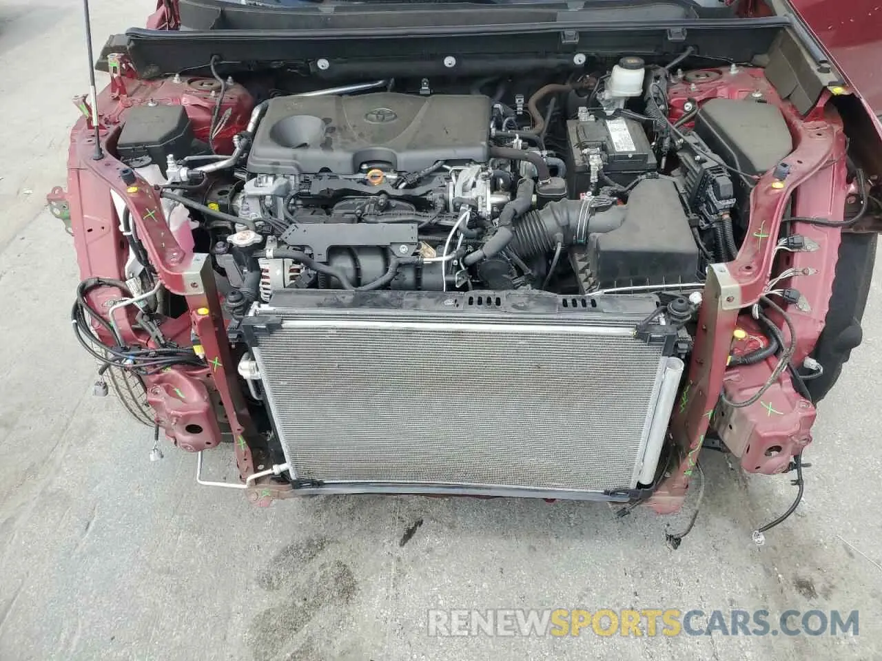 12 Photograph of a damaged car 2T3H1RFV9KW036503 TOYOTA RAV4 2019