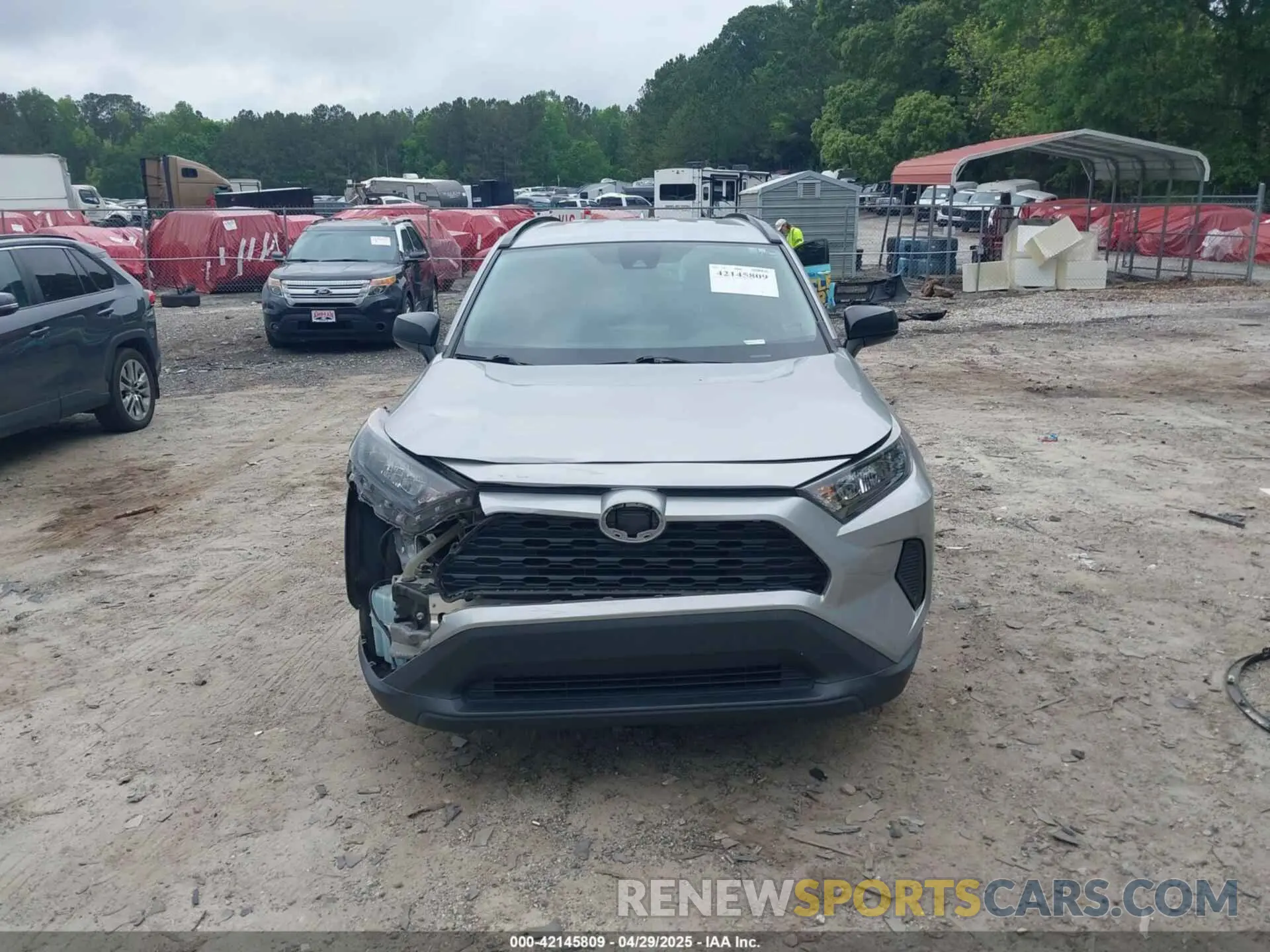 12 Photograph of a damaged car 2T3H1RFV9KW038705 TOYOTA RAV4 2019