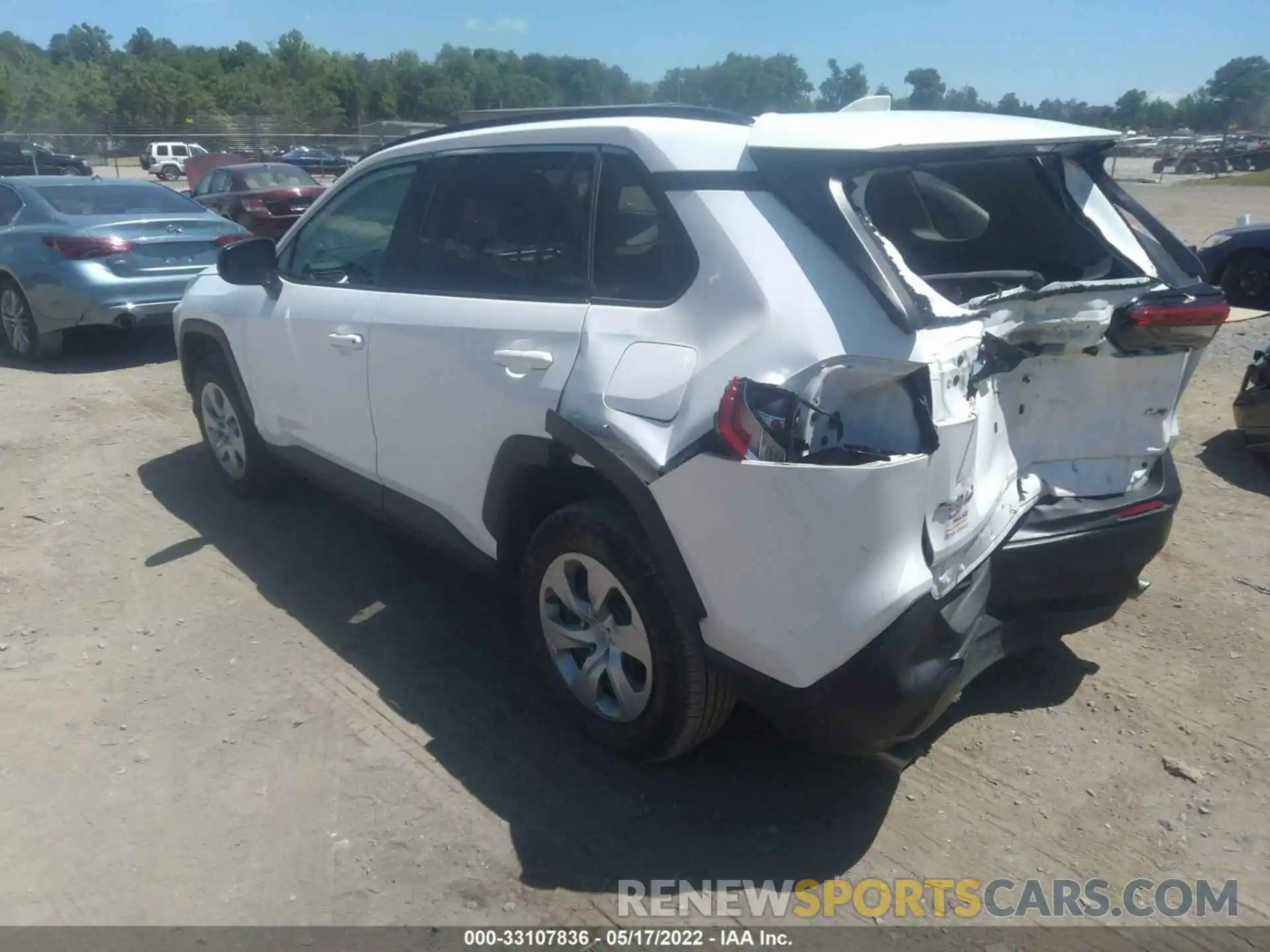 3 Photograph of a damaged car 2T3H1RFV9KW056055 TOYOTA RAV4 2019