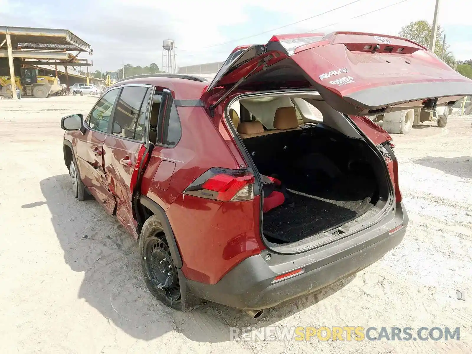 3 Photograph of a damaged car 2T3H1RFVXKC006704 TOYOTA RAV4 2019