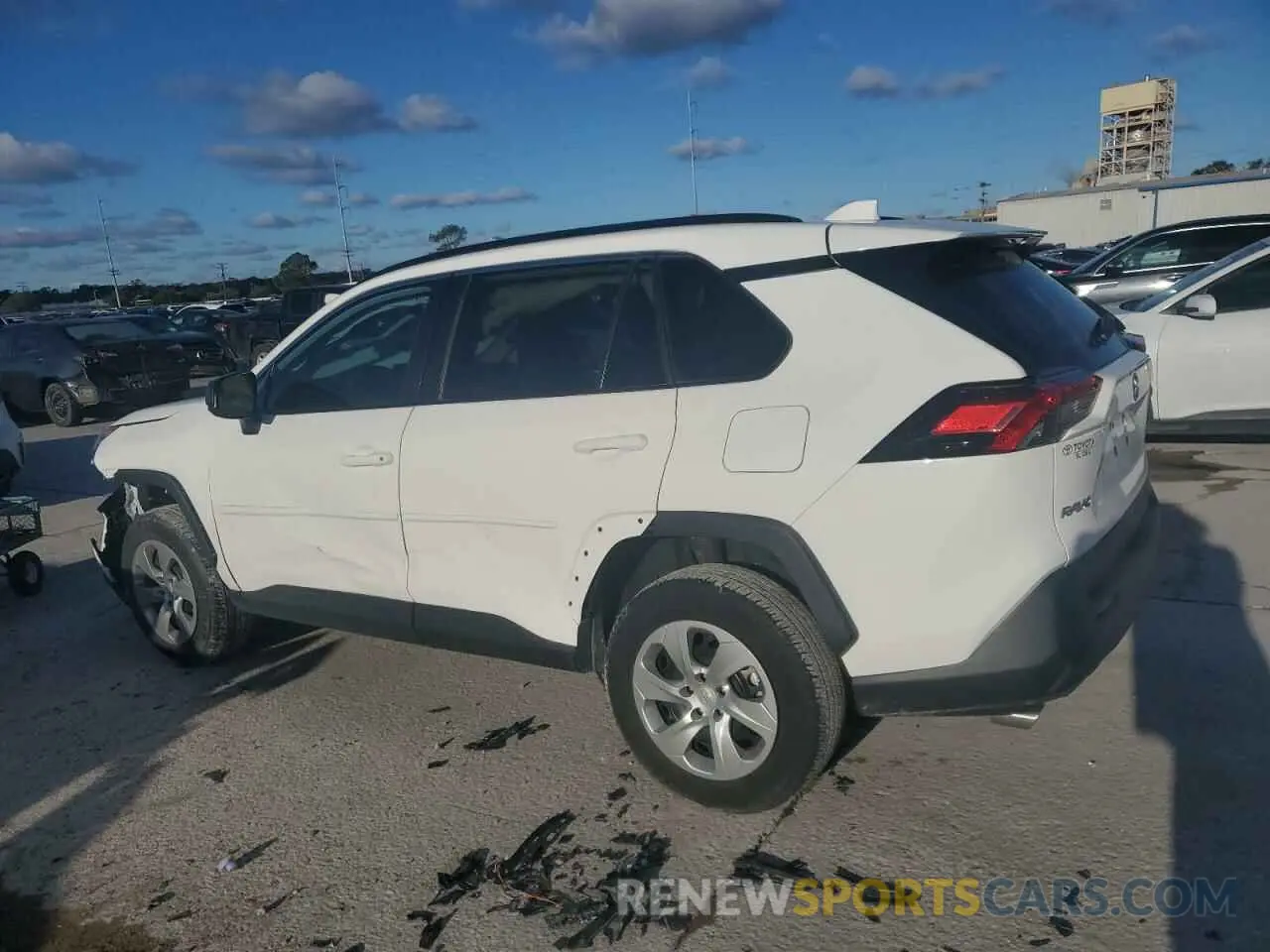 2 Photograph of a damaged car 2T3H1RFVXKC026760 TOYOTA RAV4 2019