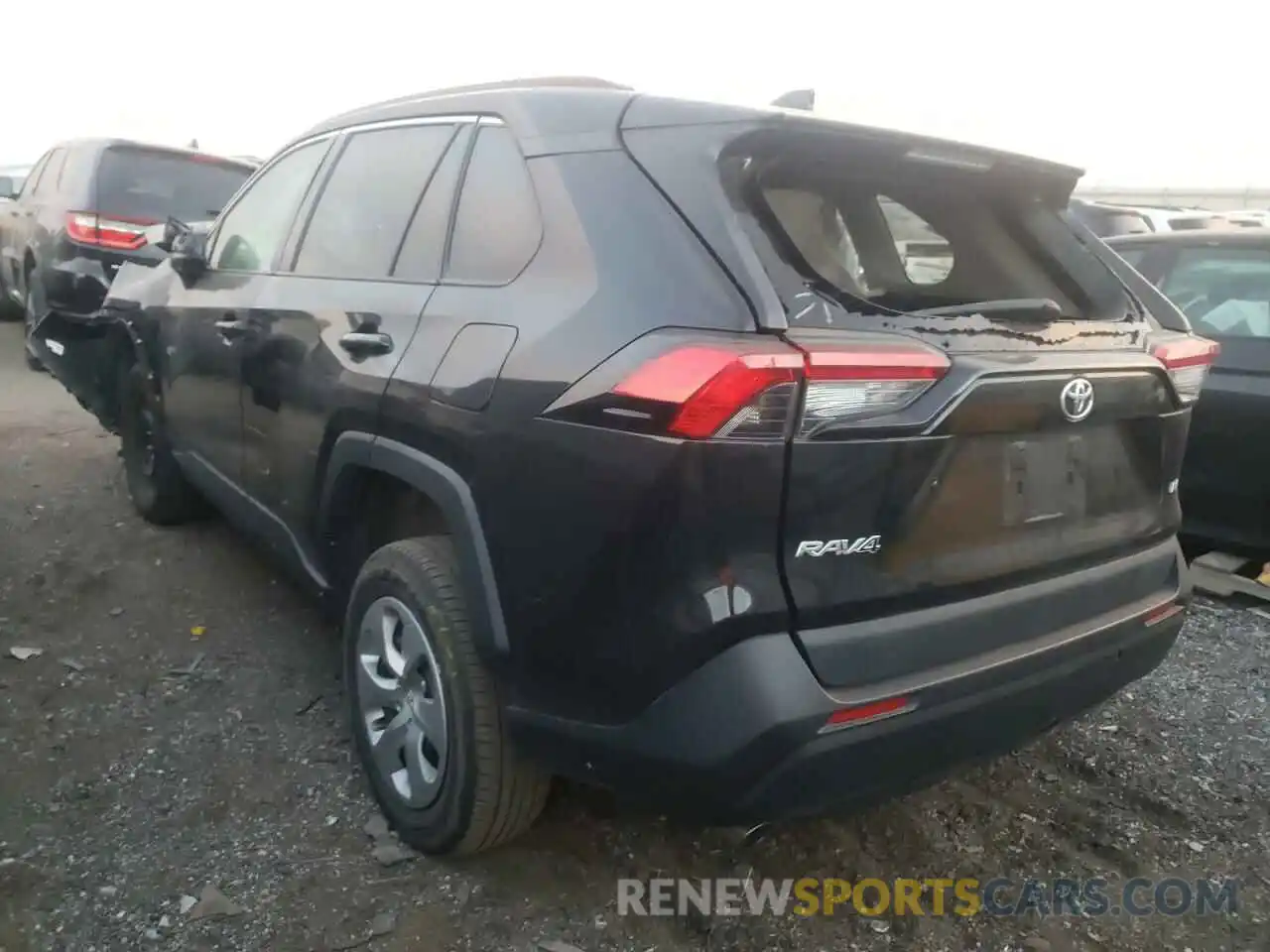 2 Photograph of a damaged car 2T3H1RFVXKW013201 TOYOTA RAV4 2019