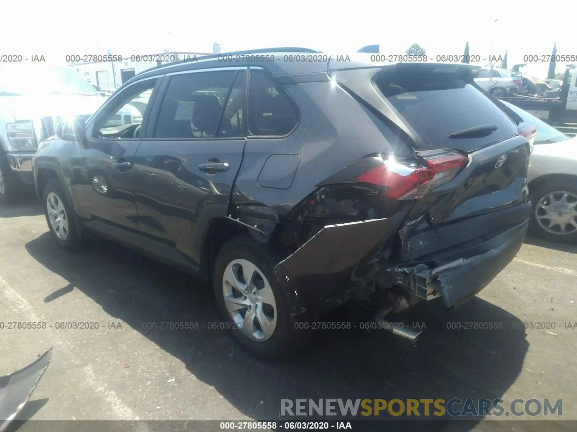 3 Photograph of a damaged car 2T3H1RFVXKW025249 TOYOTA RAV4 2019