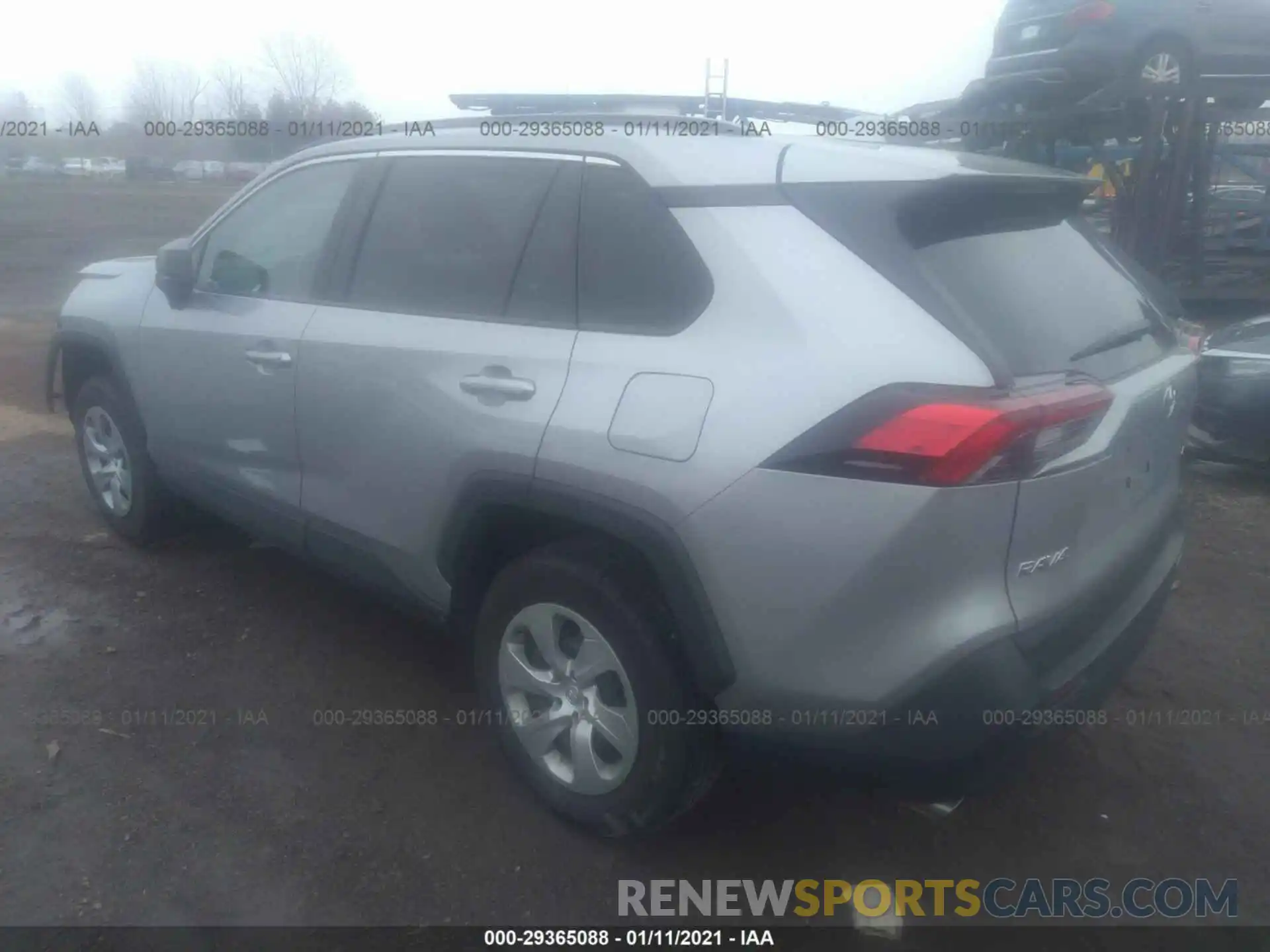 3 Photograph of a damaged car 2T3H1RFVXKW035392 TOYOTA RAV4 2019