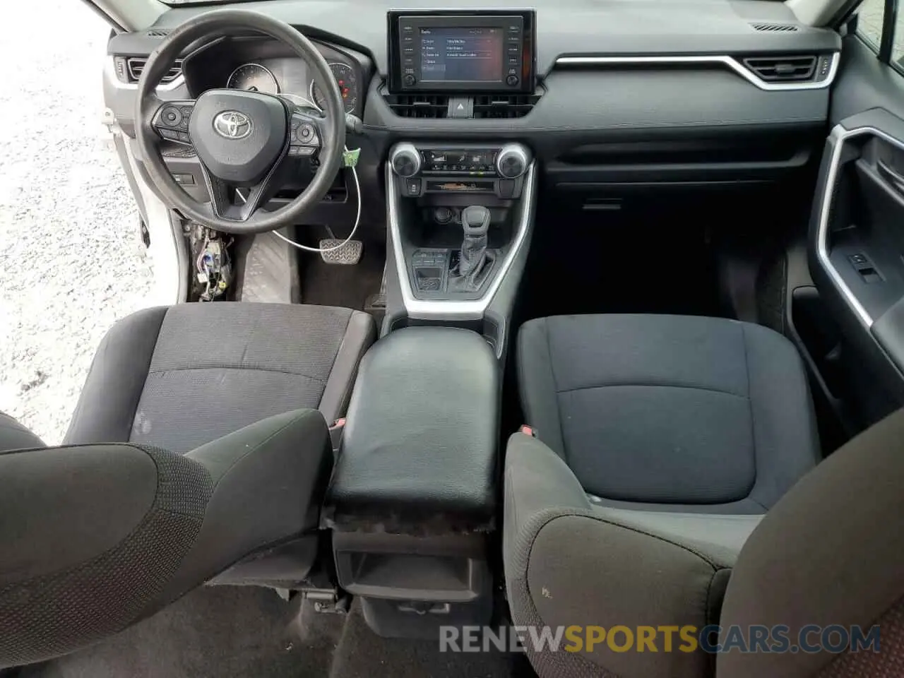 8 Photograph of a damaged car 2T3H1RFVXKW041886 TOYOTA RAV4 2019