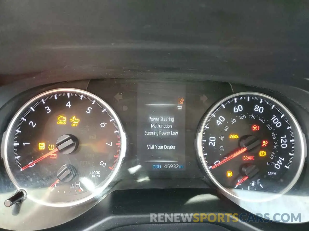 9 Photograph of a damaged car 2T3H1RFVXKW041886 TOYOTA RAV4 2019