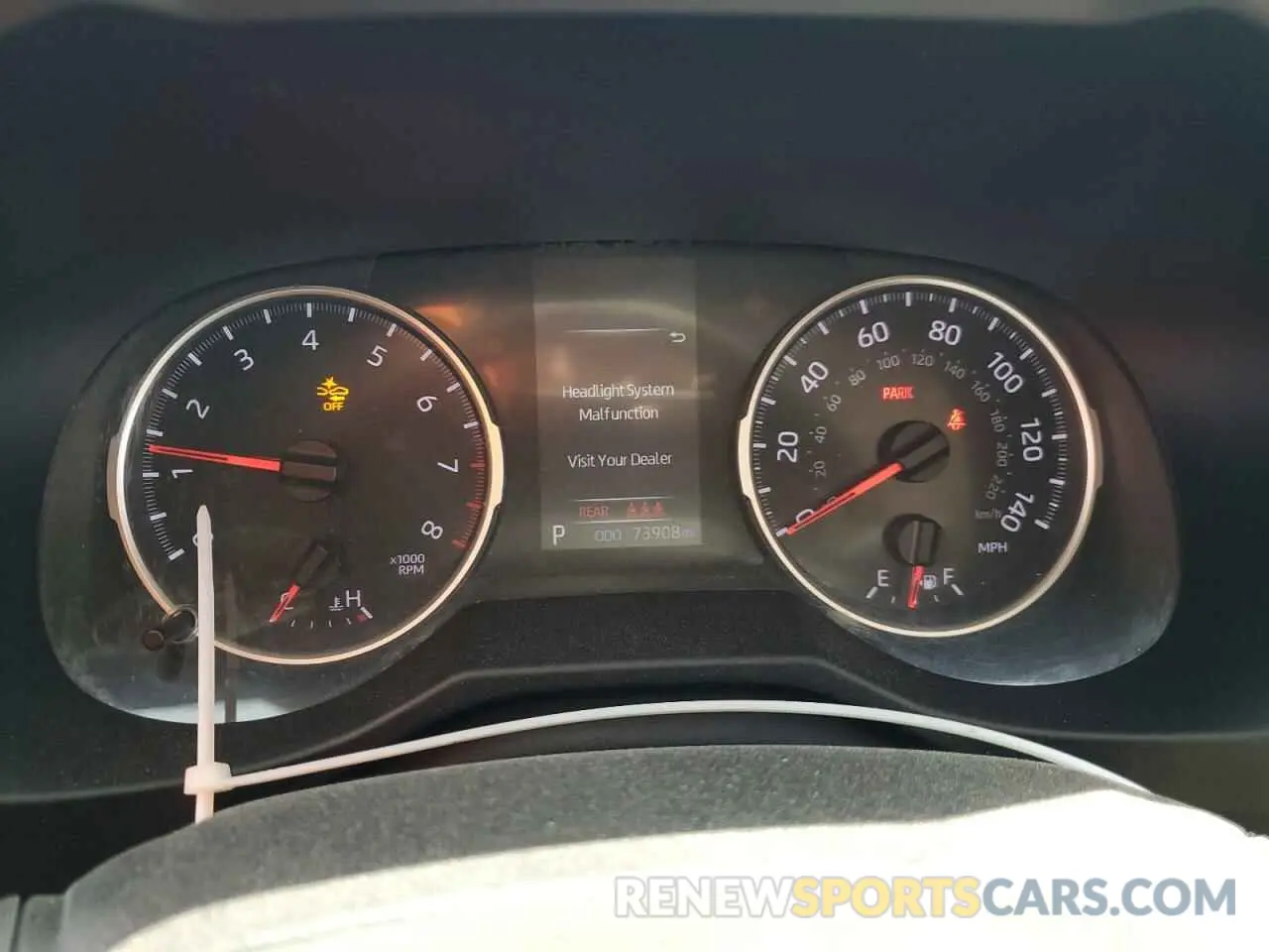 9 Photograph of a damaged car 2T3H1RFVXKW050264 TOYOTA RAV4 2019