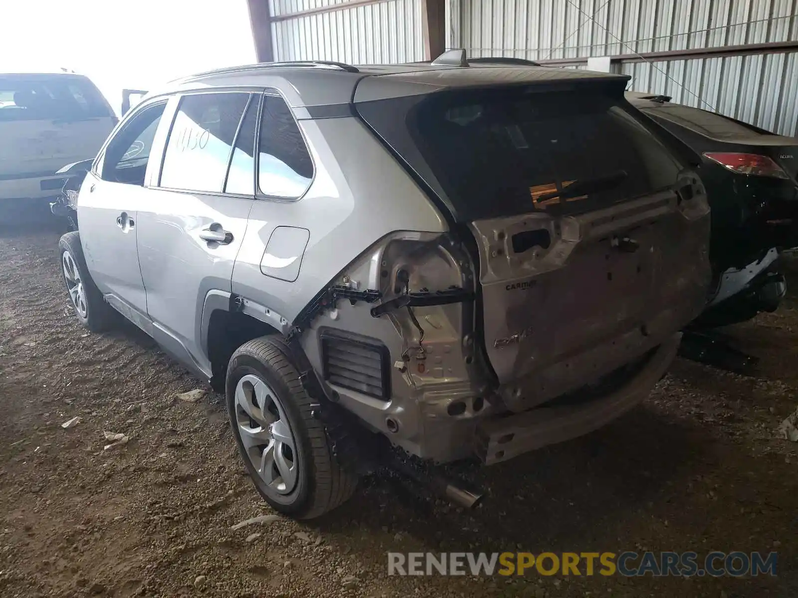 3 Photograph of a damaged car 2T3H1RFVXKW051897 TOYOTA RAV4 2019